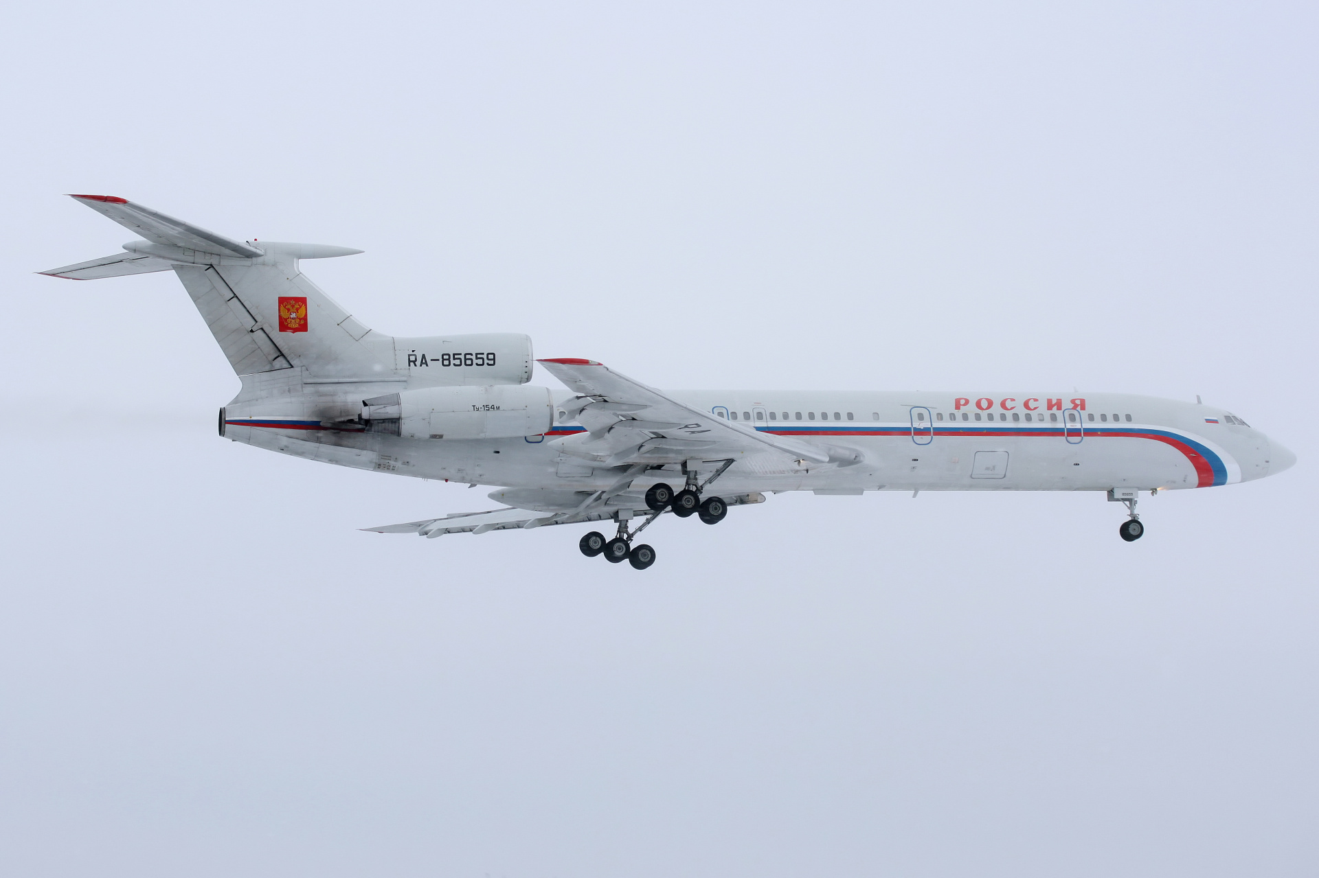 RA-85659, Russia State Transport Company (Samoloty » Spotting na EPWA » Tupolew Tu-154M)