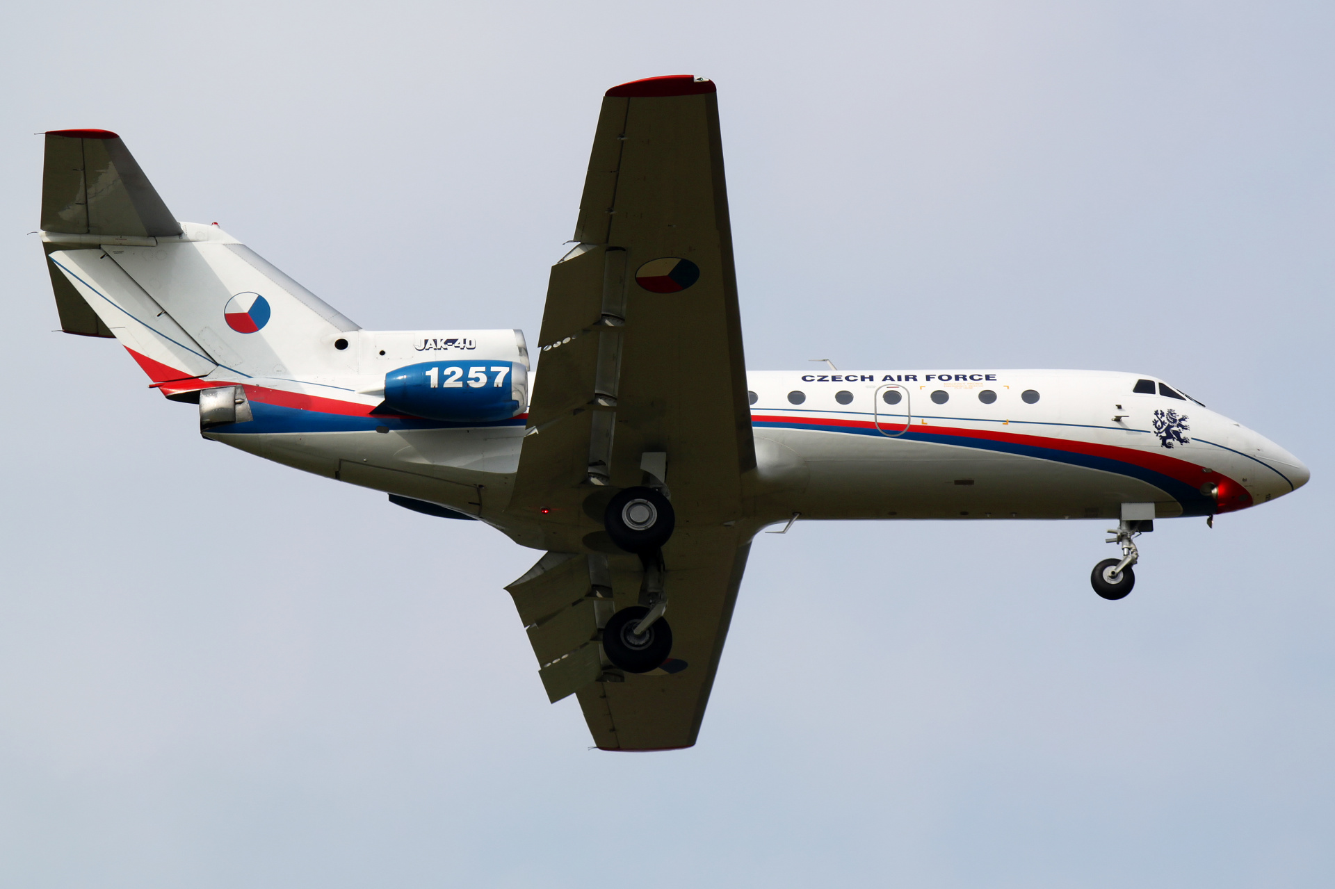 1257, Czech Air Force (Aircraft » EPWA Spotting » Yakovlev Yak-40)