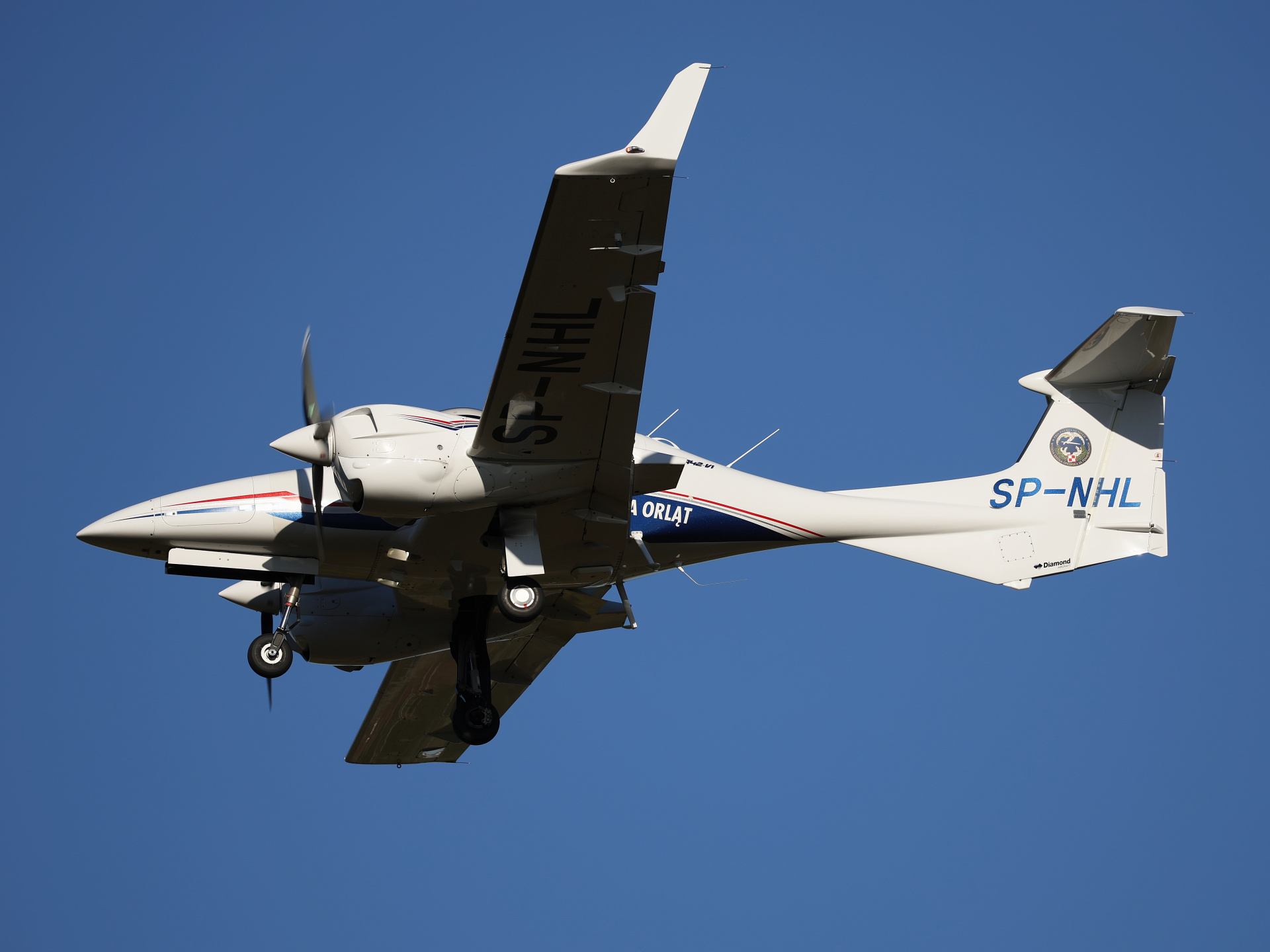 Diamond DA42-VI Twin Star, SP-NHL, Polish Air Force University (Aircraft » EPWA Spotting » various)