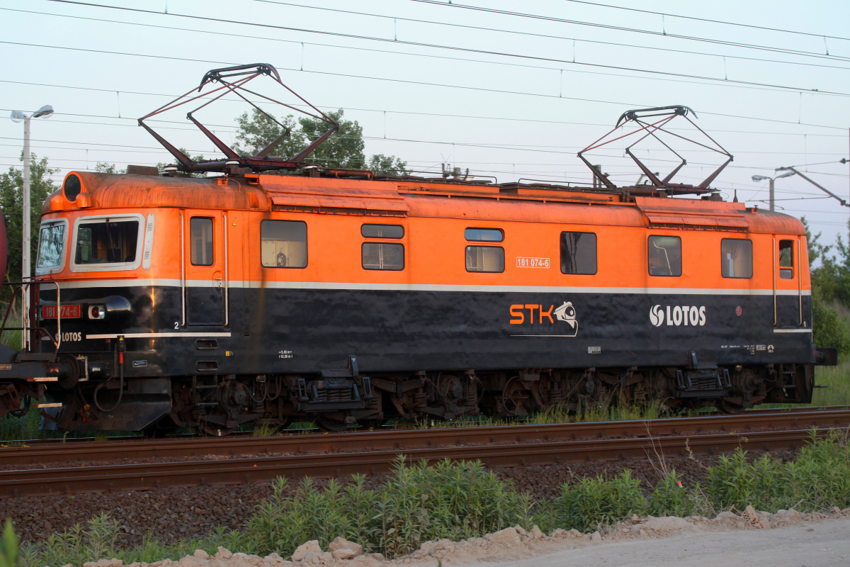 Škoda 31E 181.074-6 (Pojazdy » Pociągi i lokomotywy)