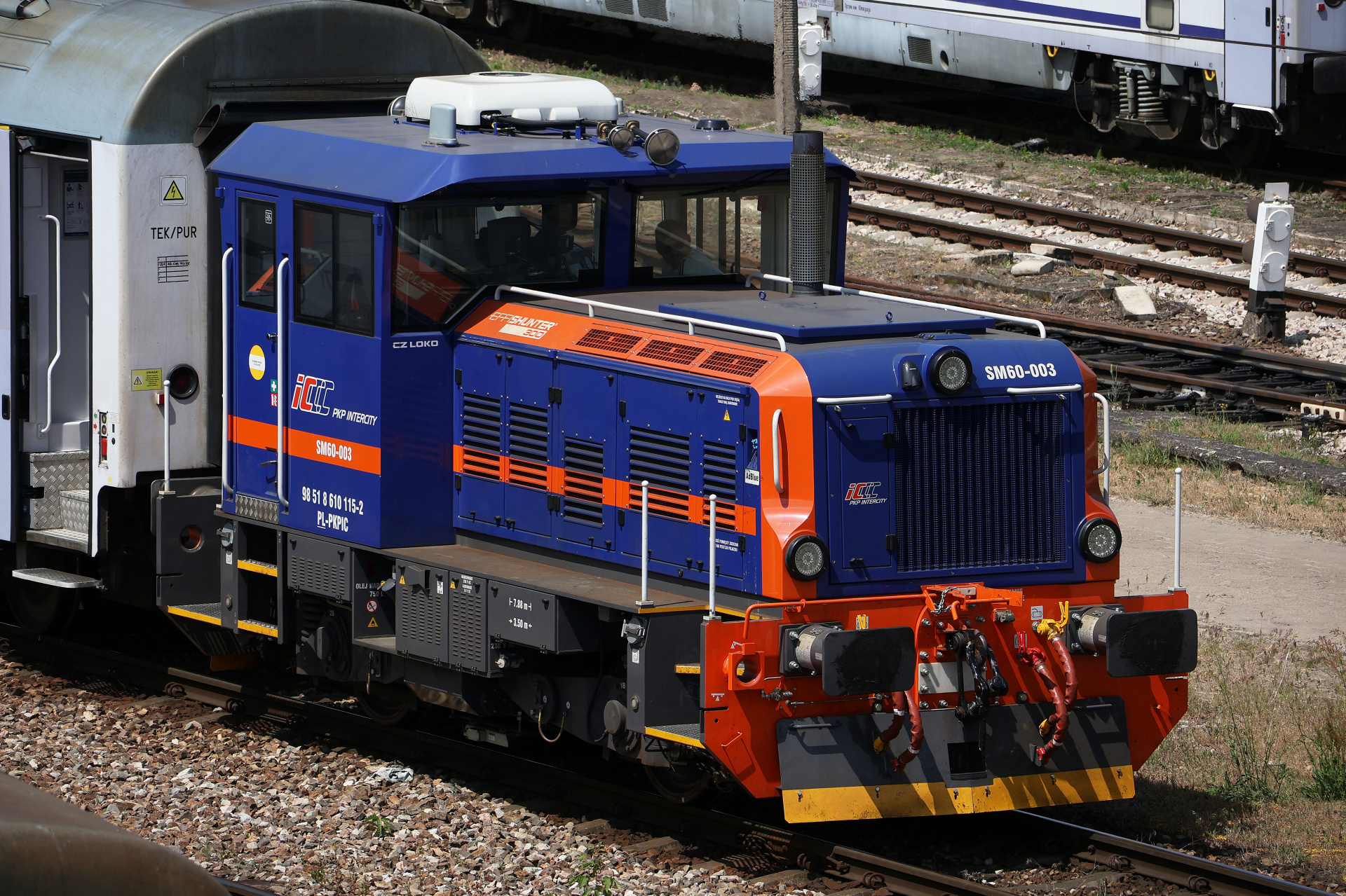 CZ Loko EffiShunter 300 SM60-003, PKP Intercity (Vehicles » Trains and Locomotives)