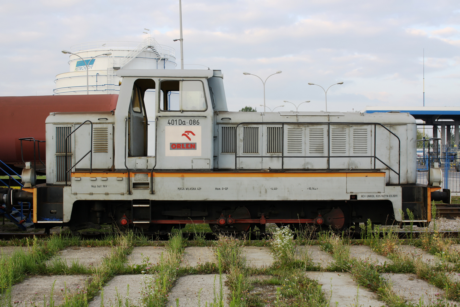 Fablok Ls350E 401Da-086, Orlen KolTrans (Vehicles » Trains and Locomotives)