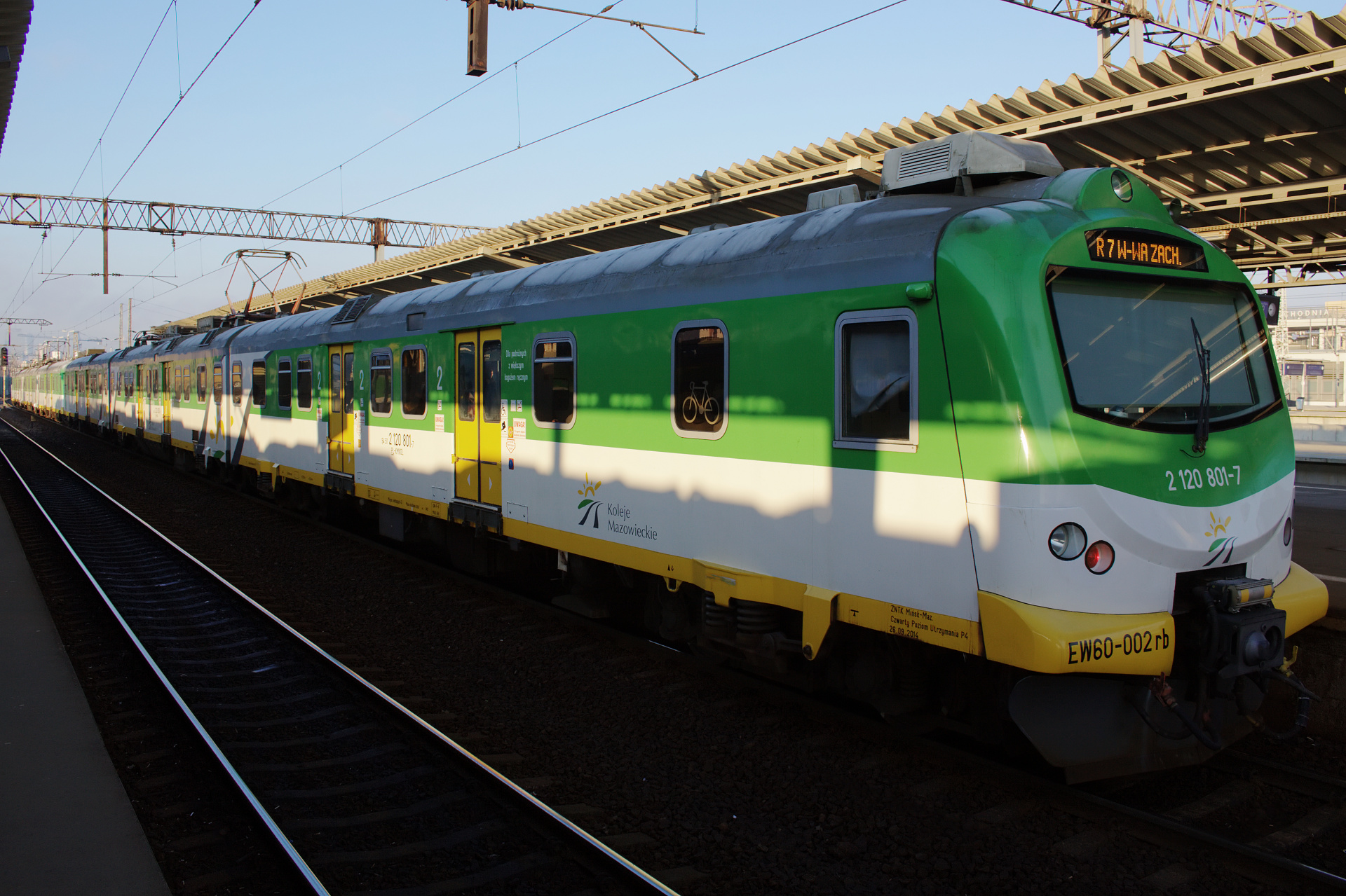 Pafawag 6WE EW60-002, Koleje Mazowieckie (Vehicles » Trains and Locomotives)