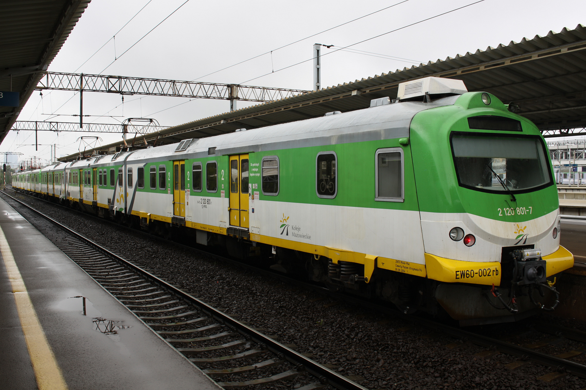 Pafawag 6WE EW60-002, Koleje Mazowieckie (Vehicles » Trains and Locomotives)