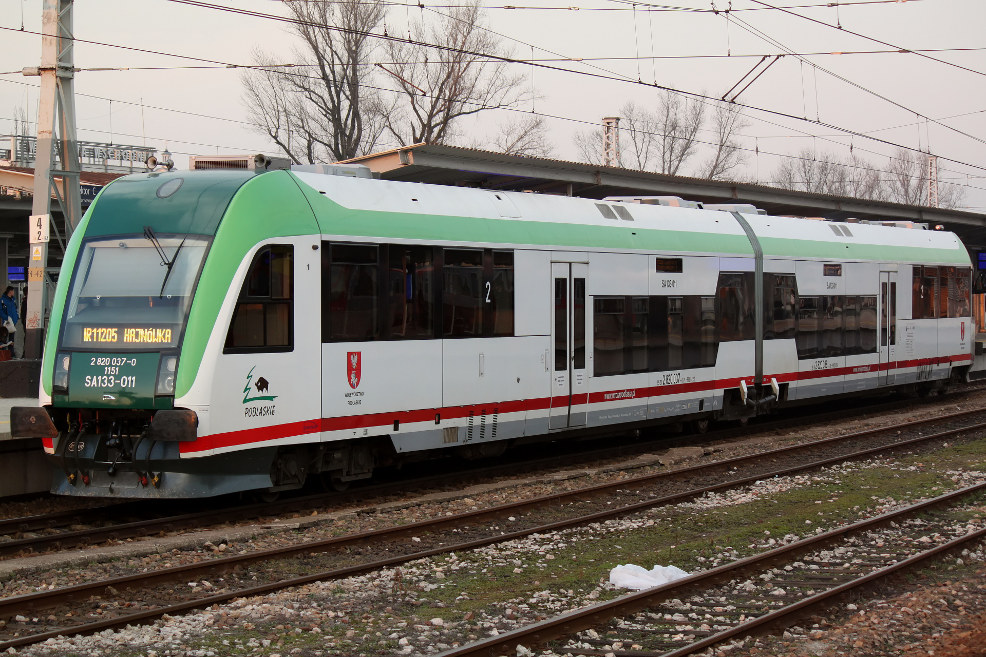Pesa 218Mc SA133-011 (Vehicles » Trains and Locomotives)