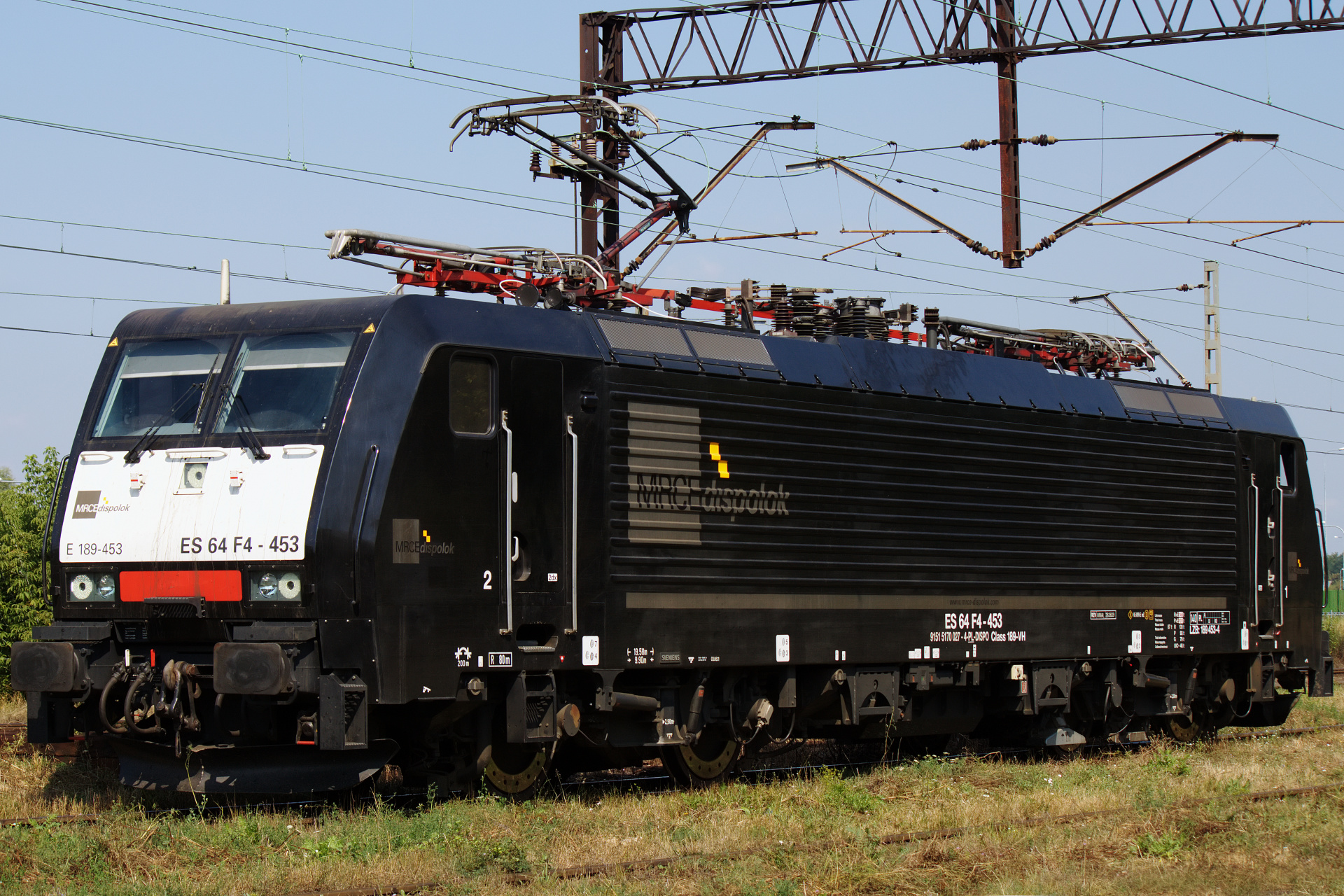 Siemens EuroSprinter ES64F4 E189-453, MRCE Dispolok (Vehicles » Trains and Locomotives)