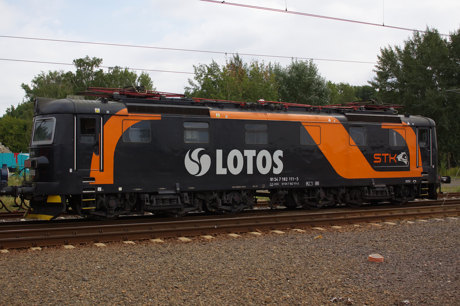 Škoda 59E 182 111-5, Ostravská dopravní společnost/STK (Vehicles » Trains and Locomotives)
