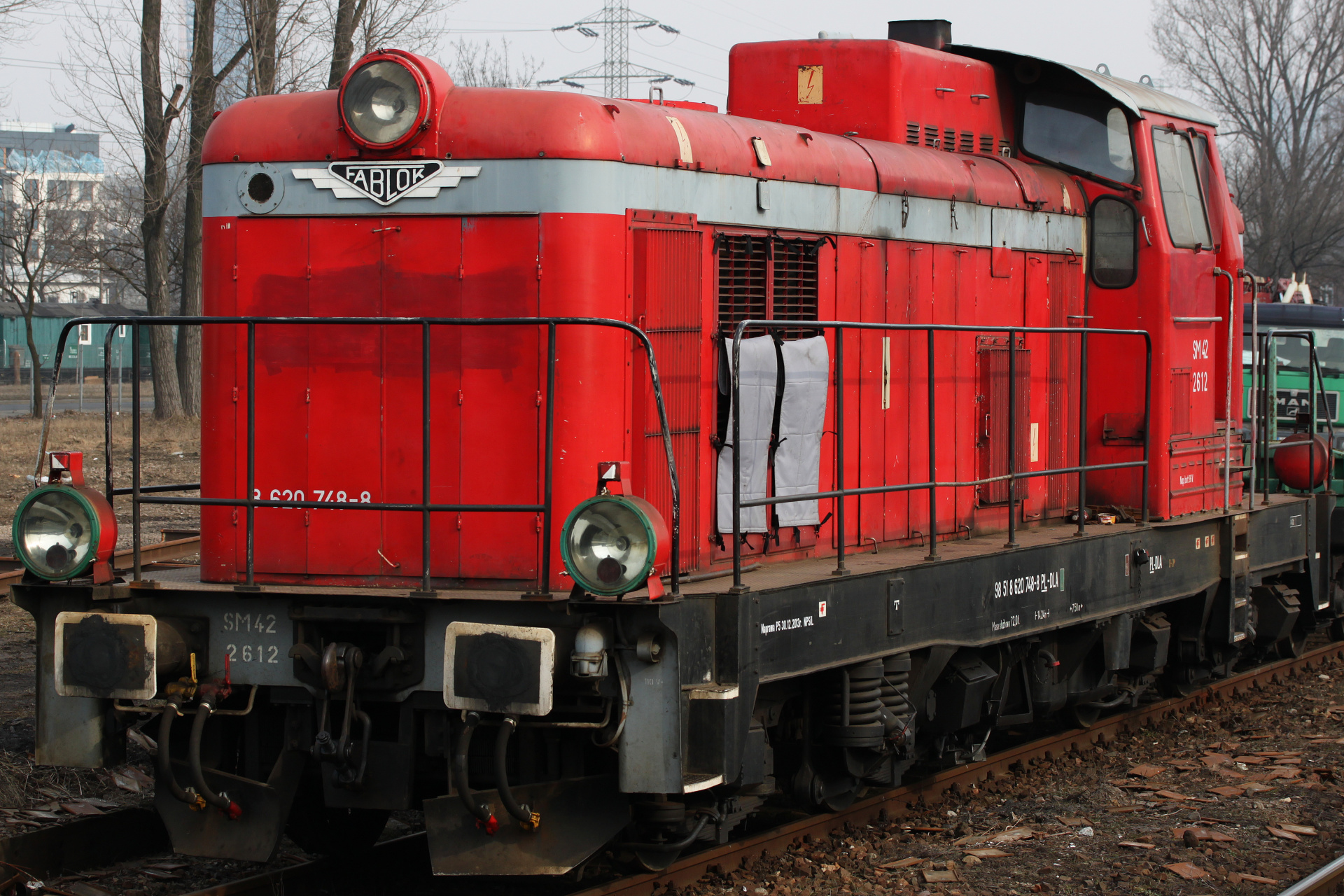 SM42-2612 (Pojazdy » Pociągi i lokomotywy » Fablok 6D)