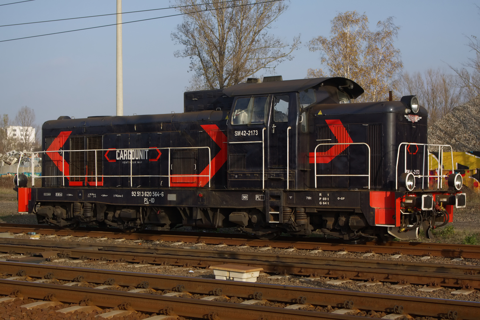 SM42-2173, Cargounit (Vehicles » Trains and Locomotives » Fablok Ls800 6D)
