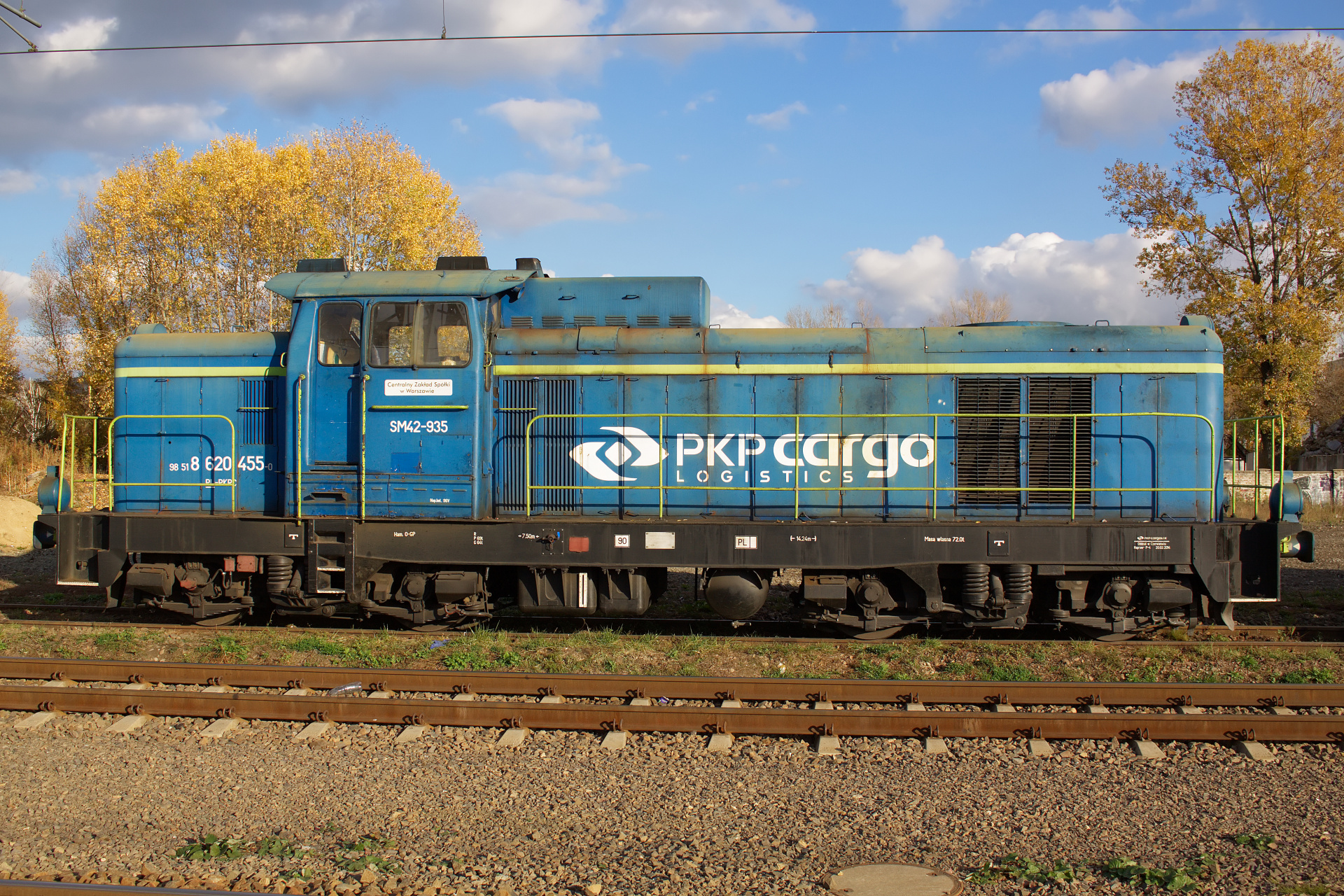SM42-934, PKP Cargo (Vehicles » Trains and Locomotives » Fablok Ls800 6D)