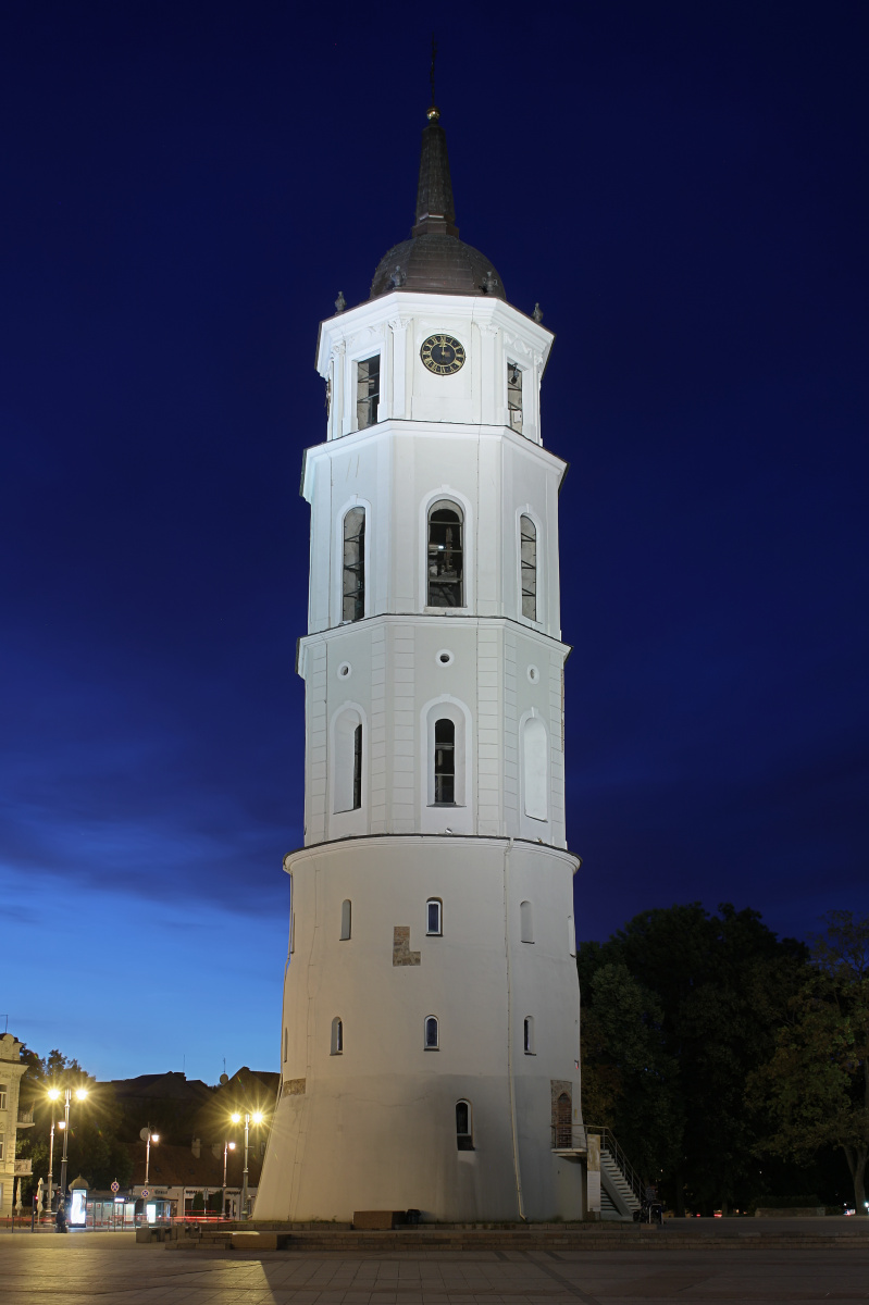 Bell Tower At Night