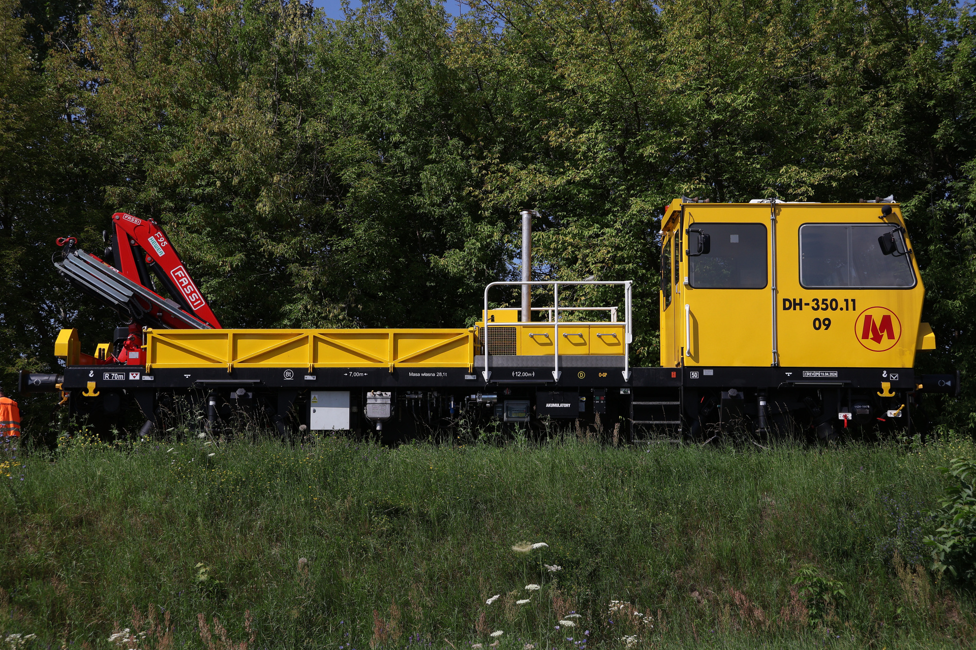 ZPS DH-350.11-09, Metro Warszawskie (Vehicles » Trains and Locomotives » Maintenance)