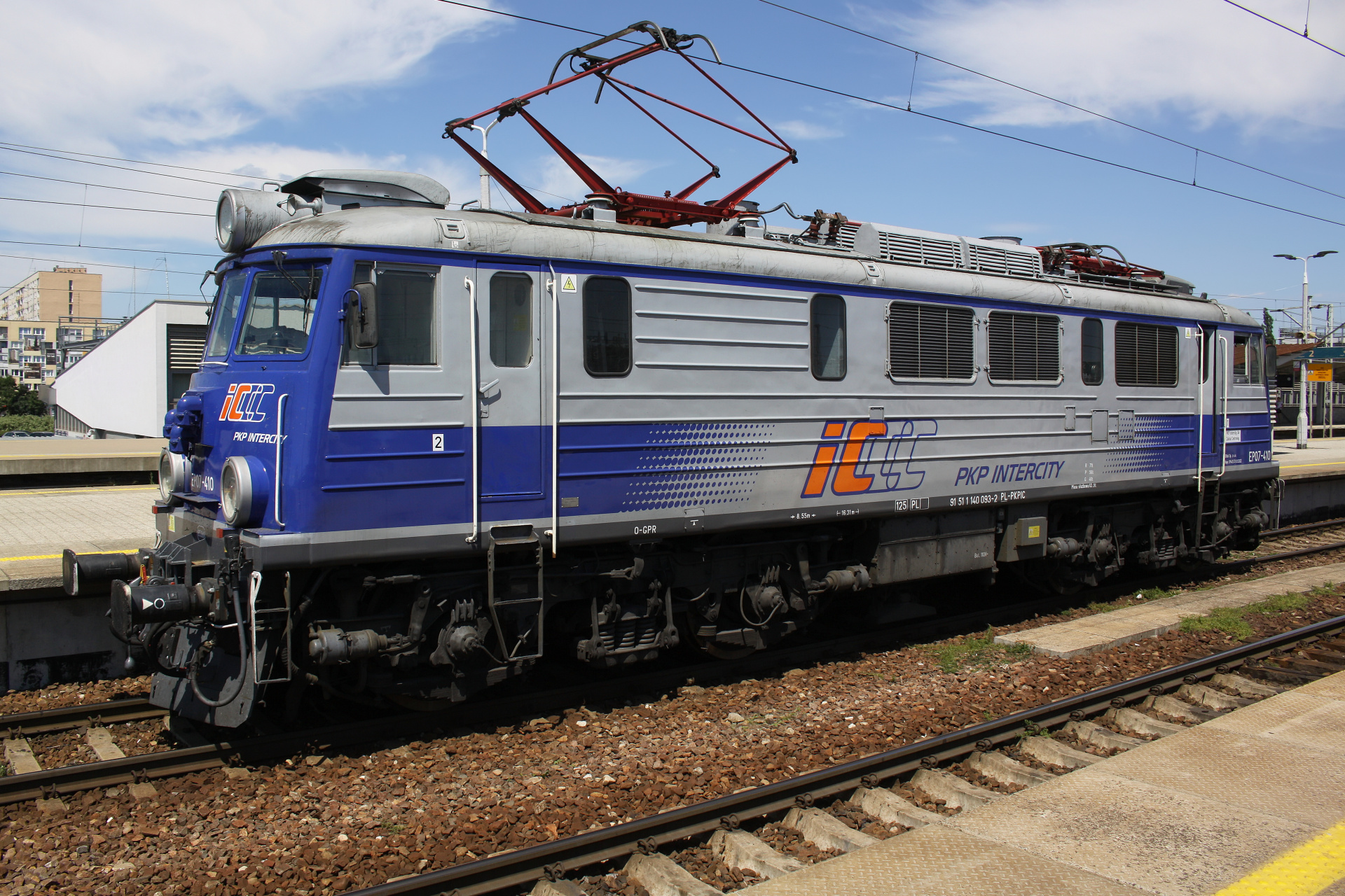 EP07-410 (Vehicles » Trains and Locomotives » HCP 303E » PKP Intercity)