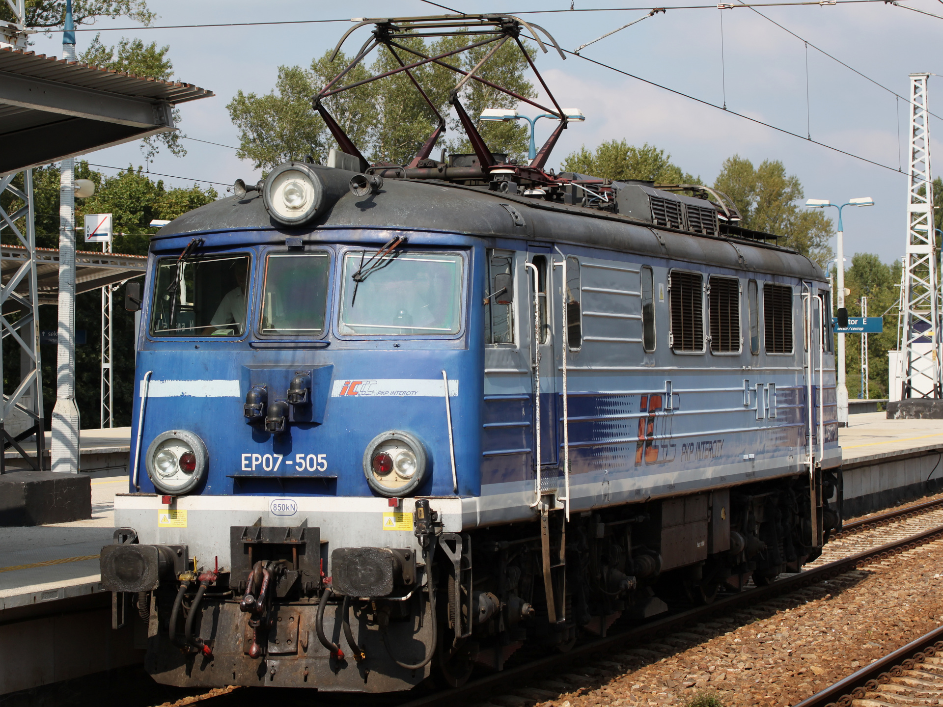 EP07-505 (Vehicles » Trains and Locomotives » HCP 303E » PKP Intercity)