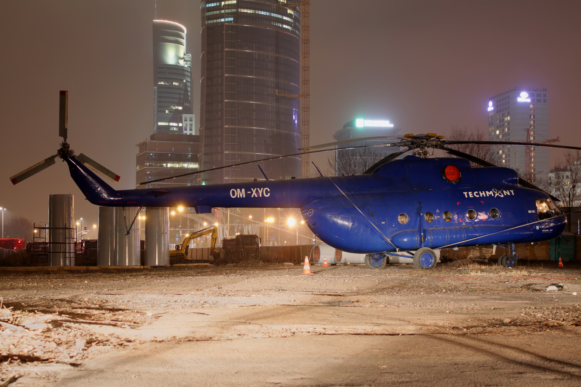 Mil Mi-8T, OM-XYC, Techmont (Samoloty)