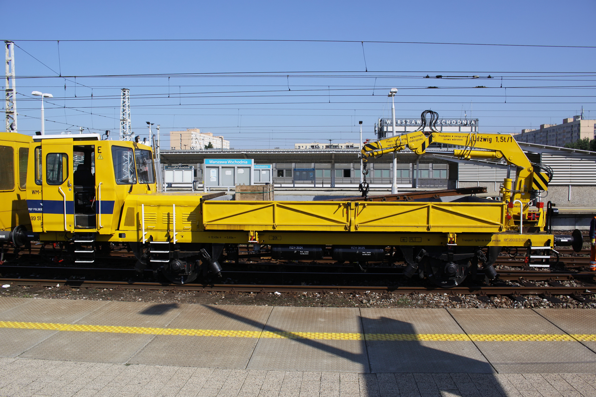 WM-15A-285 (Vehicles » Trains and Locomotives » Maintenance » PKP Polskie Linie Kolejowe » ZNTK Stargard WM-15)