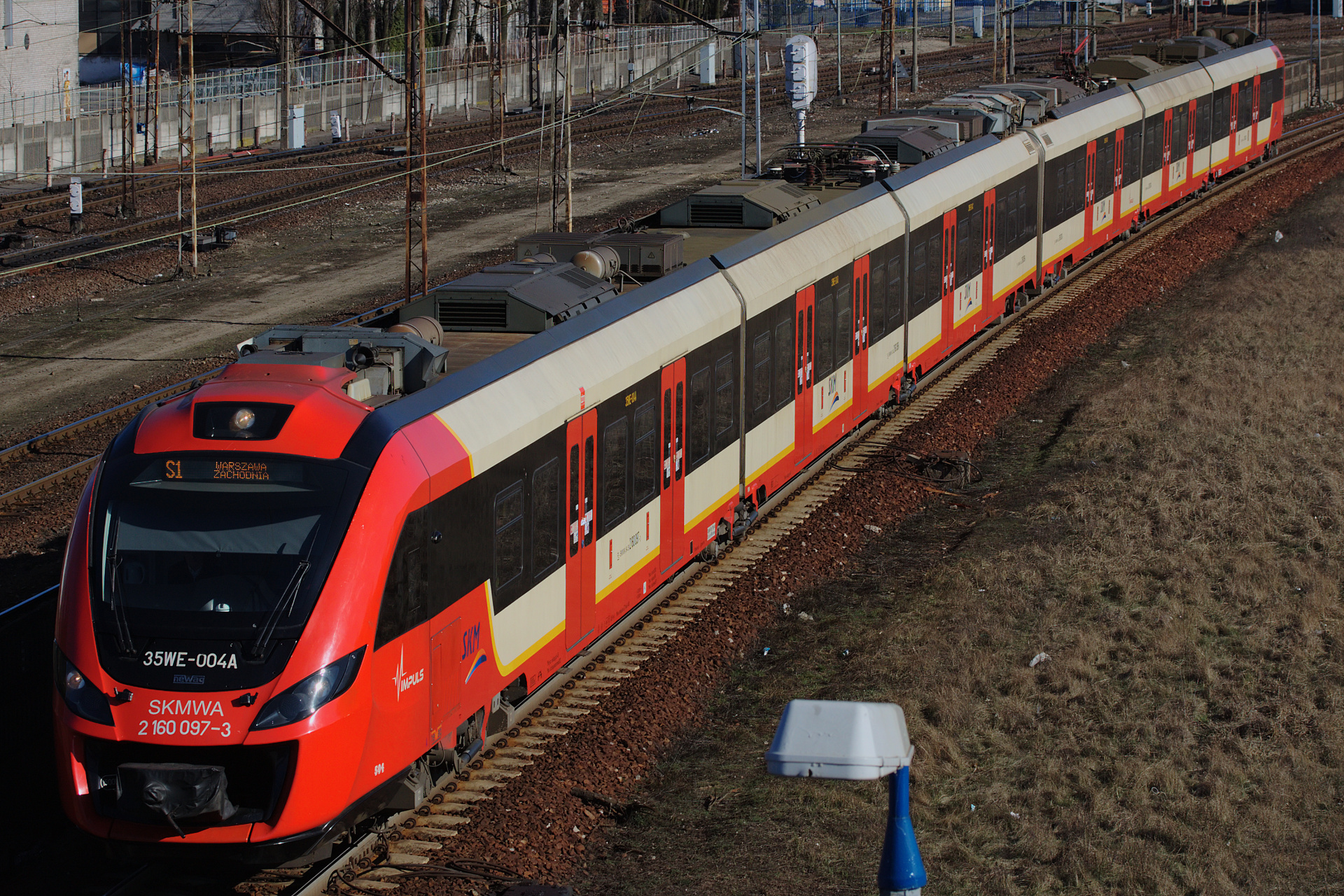 35WE-004 (Vehicles » Trains and Locomotives » Newag Impuls)