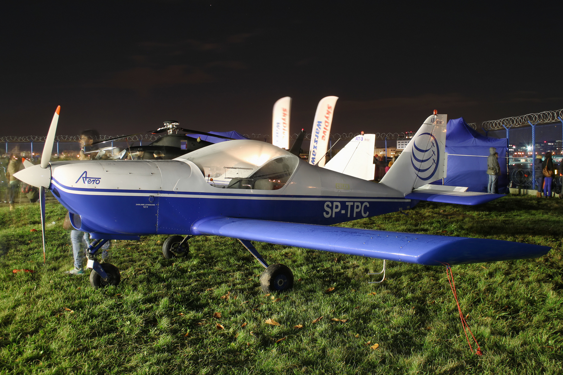 Aero AT-3 R100, SP-TPC, Aeroklub Warszawski (Samoloty » Instytut Lotnictwa)
