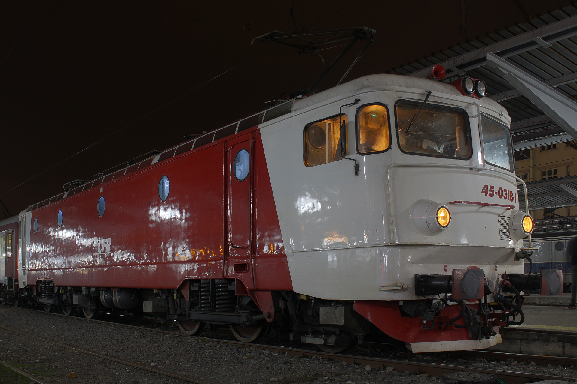 Electroputere (Siemens) 060-EA1 Class 45 0318-5 (Podróże » Bukareszt » Pociągi i lokomotywy)