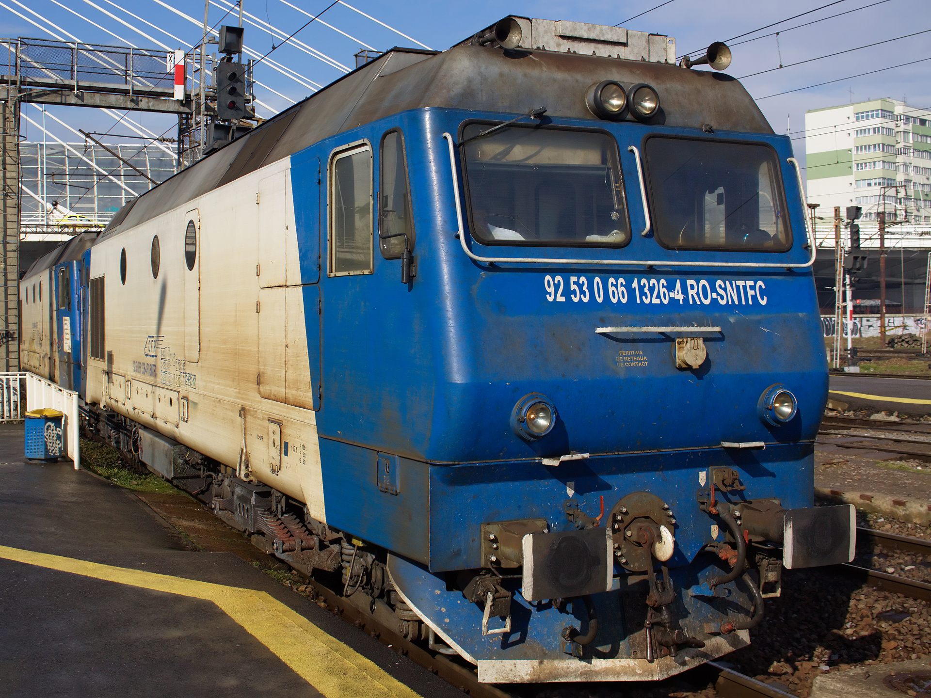 Electroputere Class 66 1326-4 (Podróże » Bukareszt » Pociągi i lokomotywy)