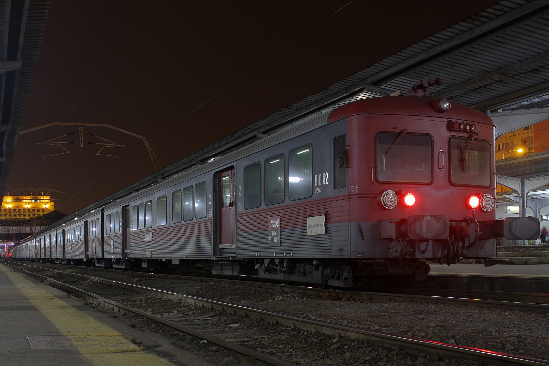 RIO 02 ZRBx 57-1305-2 (Travels » Bucharest » Trains and Locomotives)