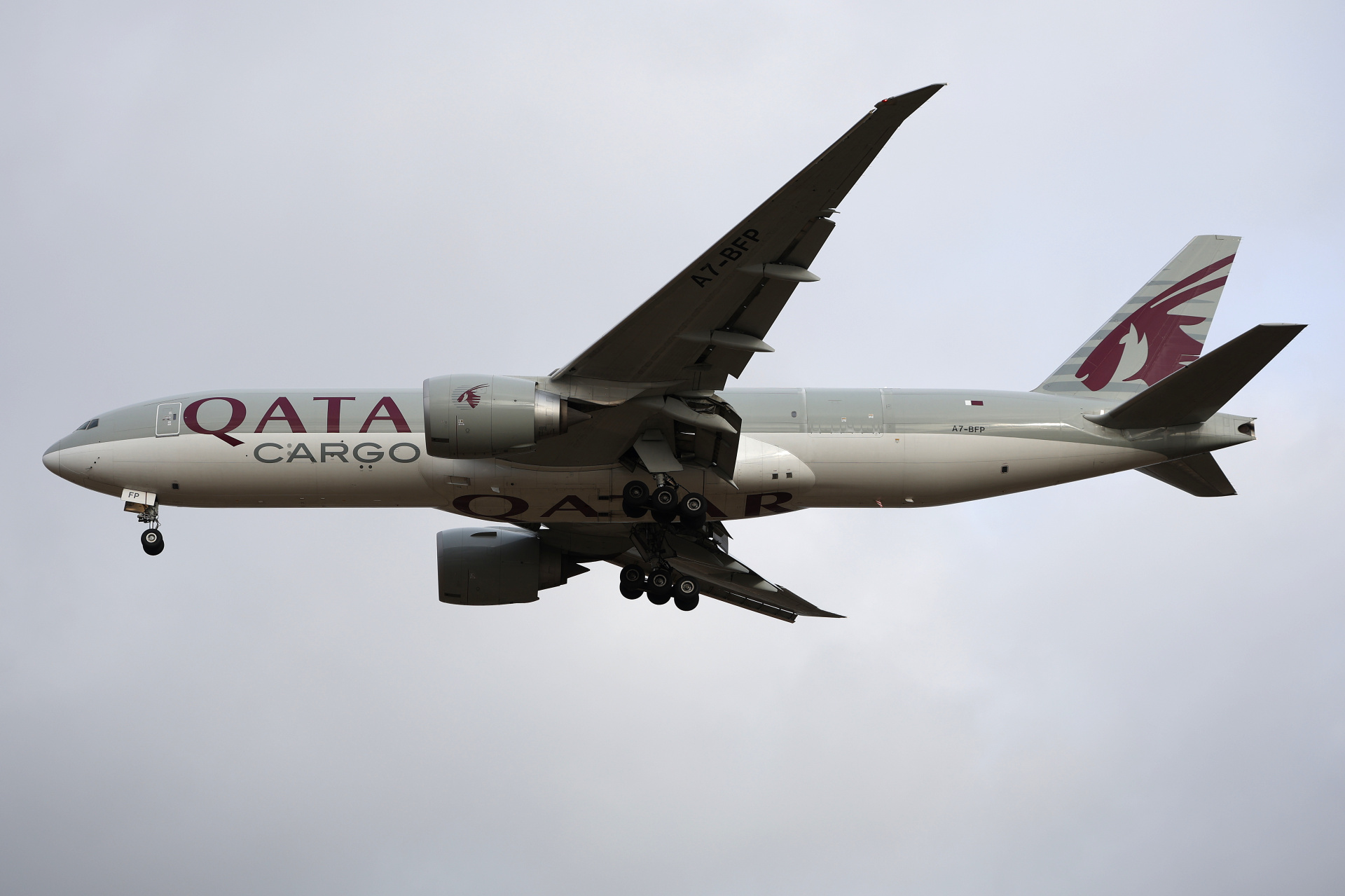 A7-BFP (Aircraft » EPWA Spotting » Boeing 777F » Qatar Airways Cargo)
