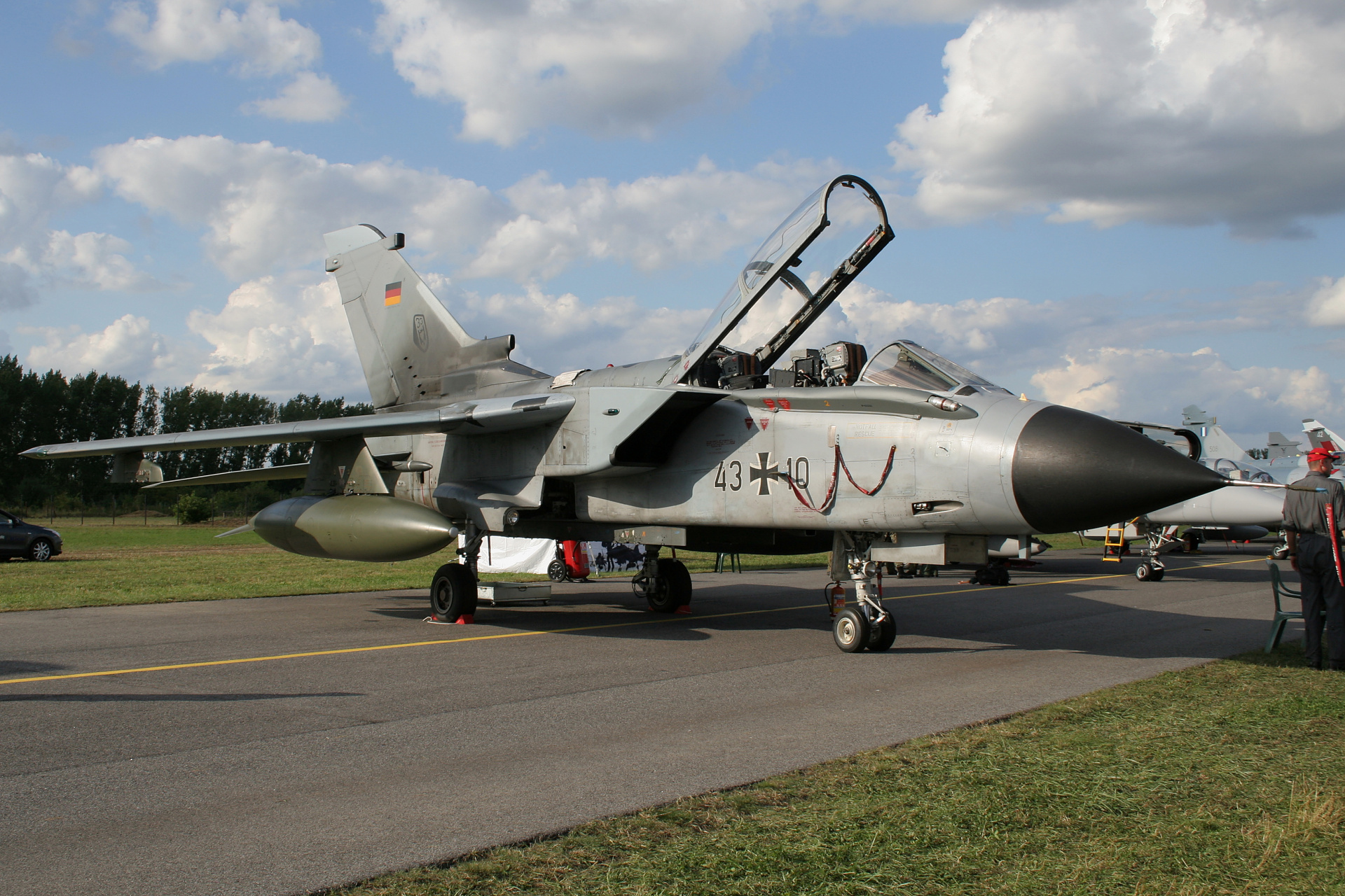 Panavia Tornado IDS, 43+10, Niemieckie Siły Powietrzne (Luftwaffe) (Samoloty » Radom Air Show 2009)