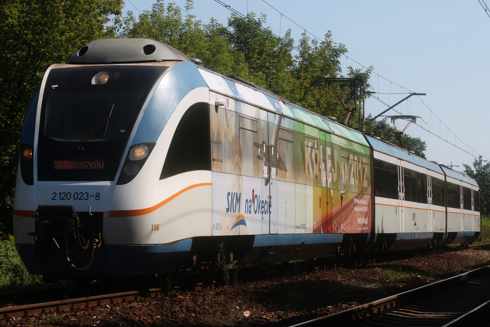 14WE-09, SKM Warszawa (Vehicles » Trains and Locomotives » Newag 14WE Halny)