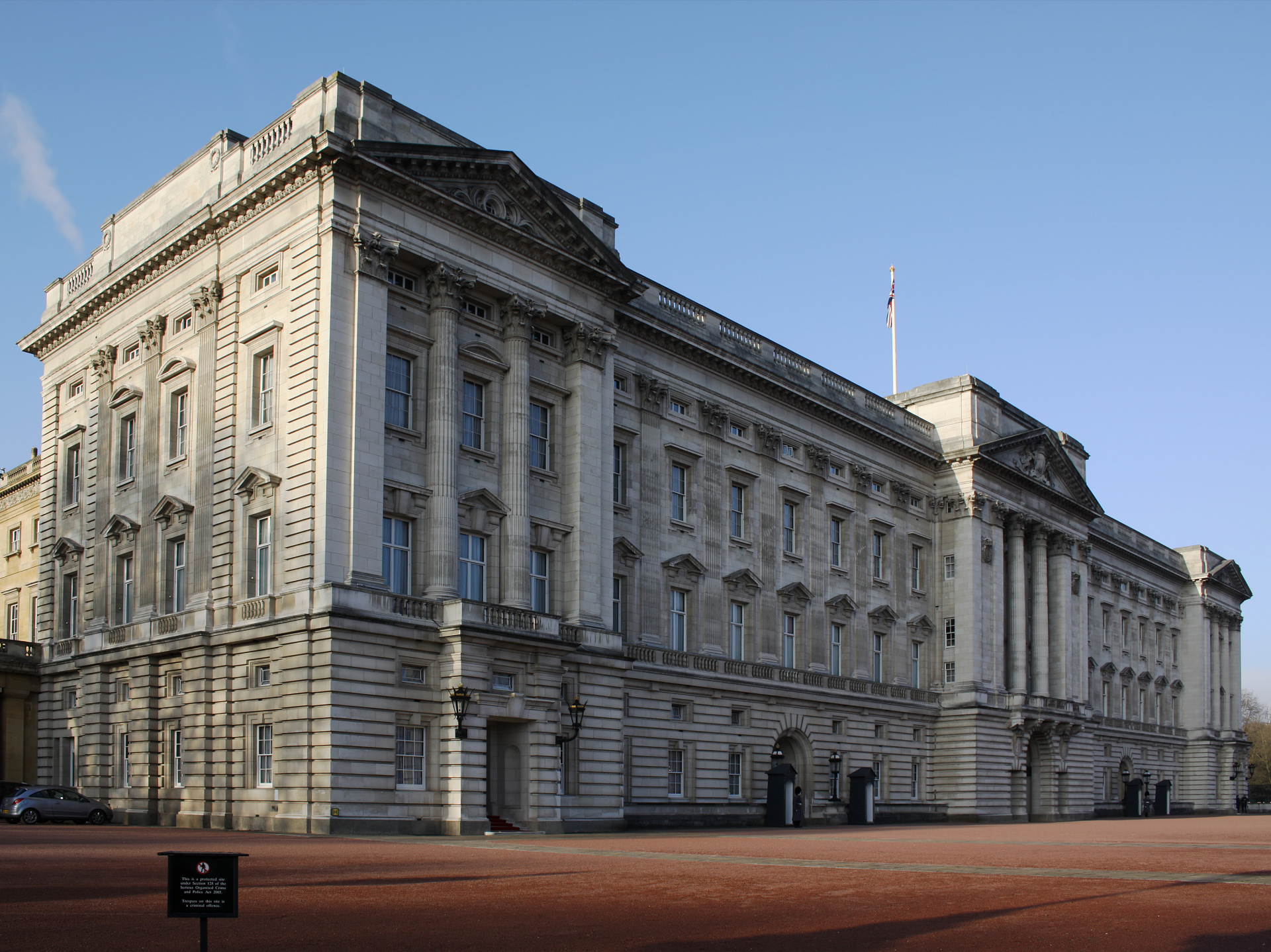 Pałac Buckingham (Podróże » Londyn » Londyn za dnia)