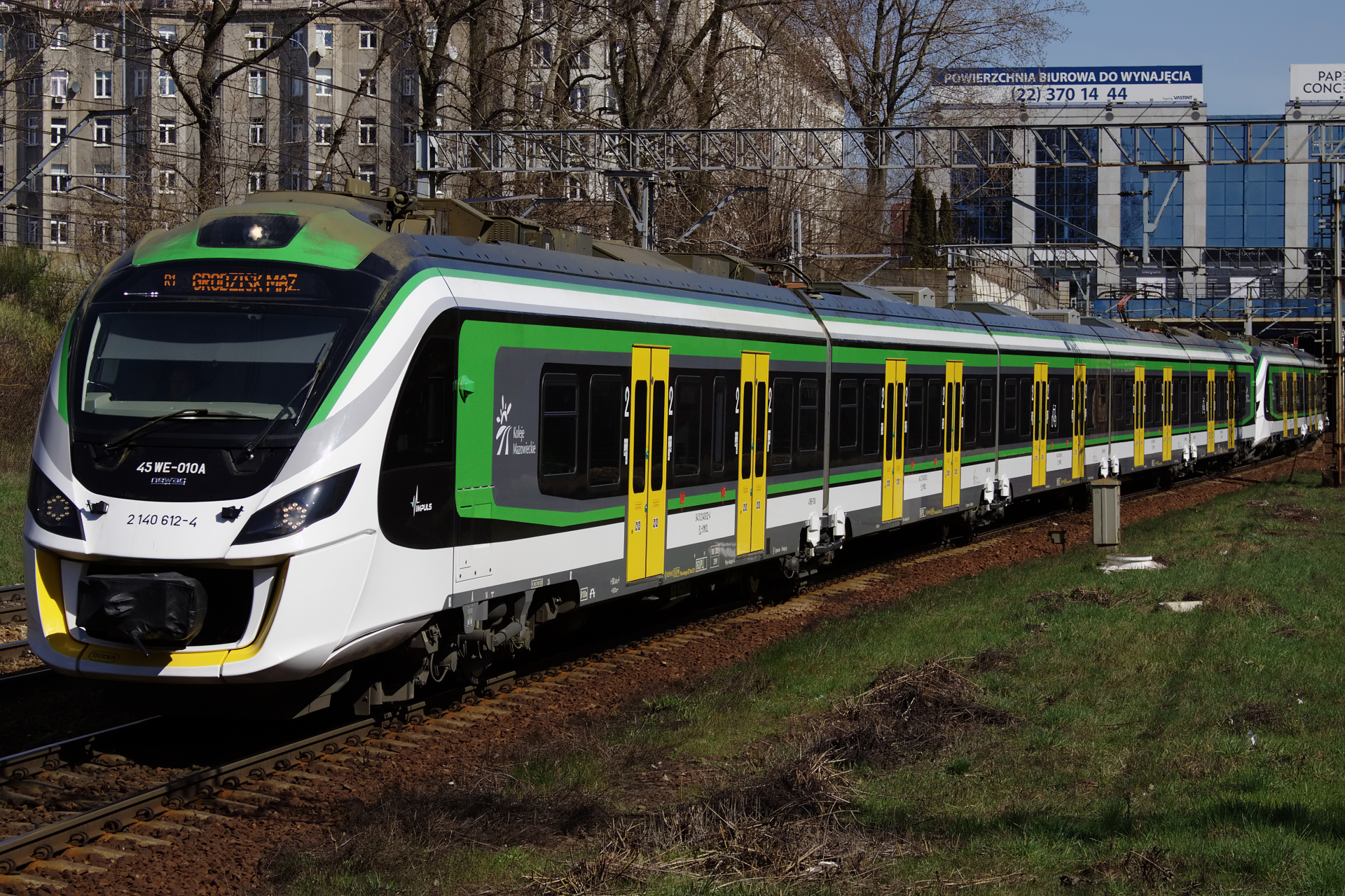 45WE-010 (Vehicles » Trains and Locomotives » Newag Impuls » Koleje Mazowieckie)