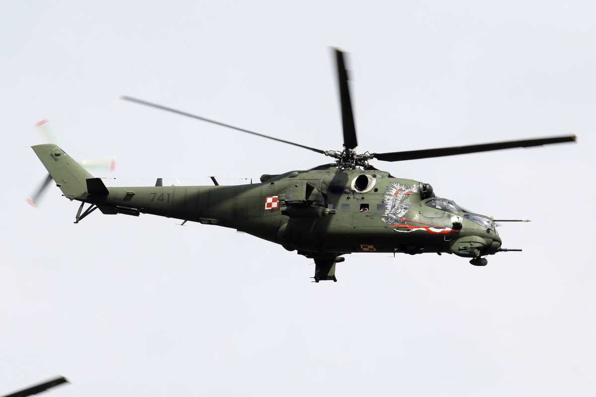 Mil Mi-24W, 741, Polskie Siły Powietrzne