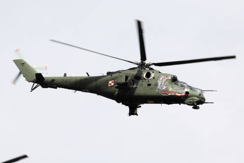 Mil Mi-24V, 741, Polish Air Force