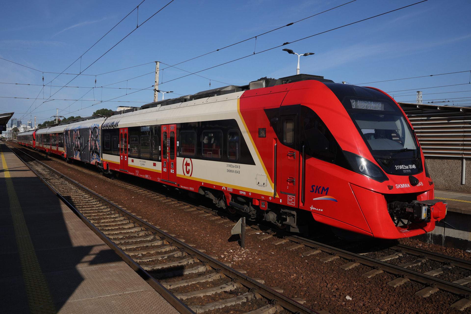 31WEba-004 (Vehicles » Trains and Locomotives » Newag Impuls 2, SKM Warszawa)