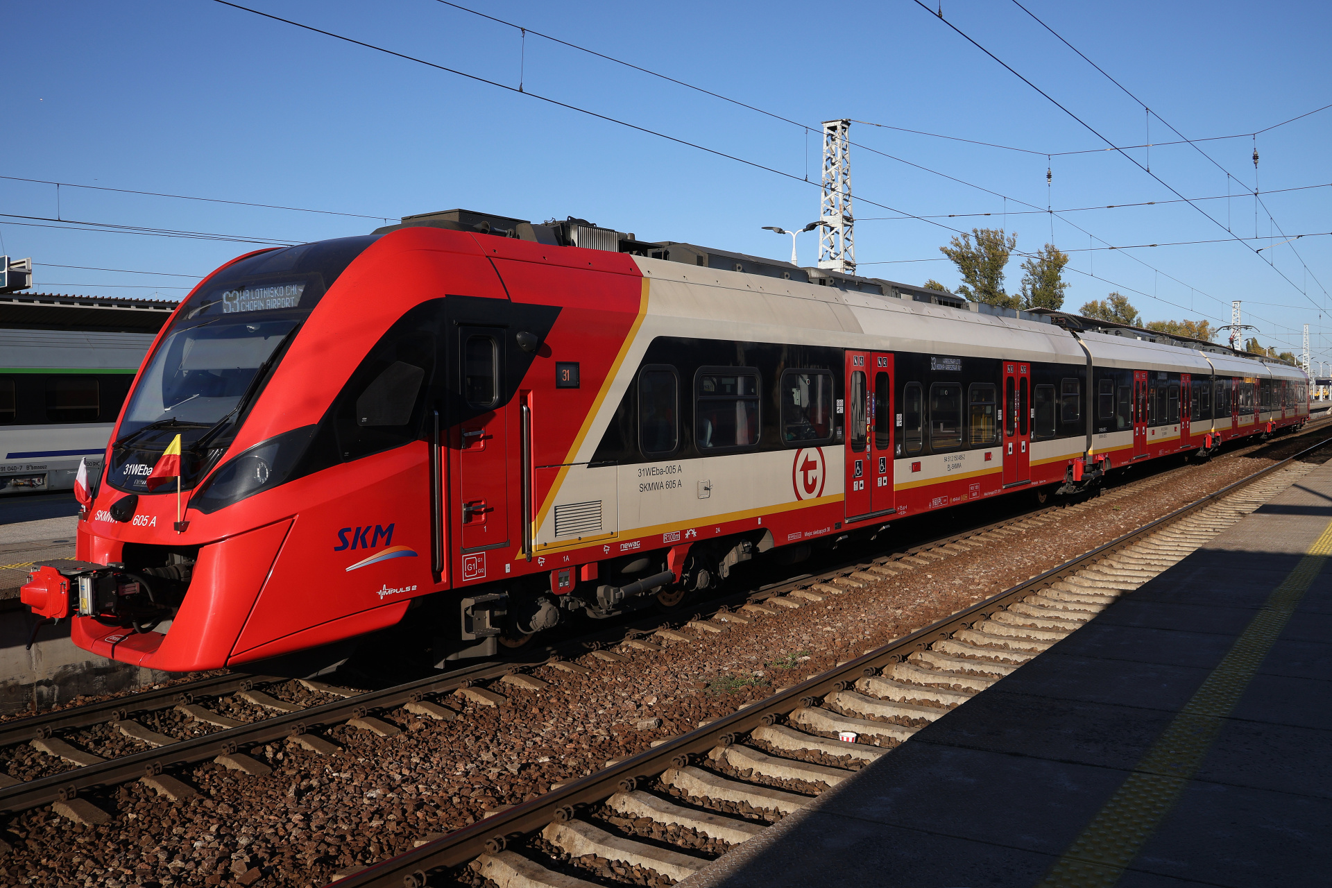 31WEba-005 (Vehicles » Trains and Locomotives » Newag Impuls 2, SKM Warszawa)