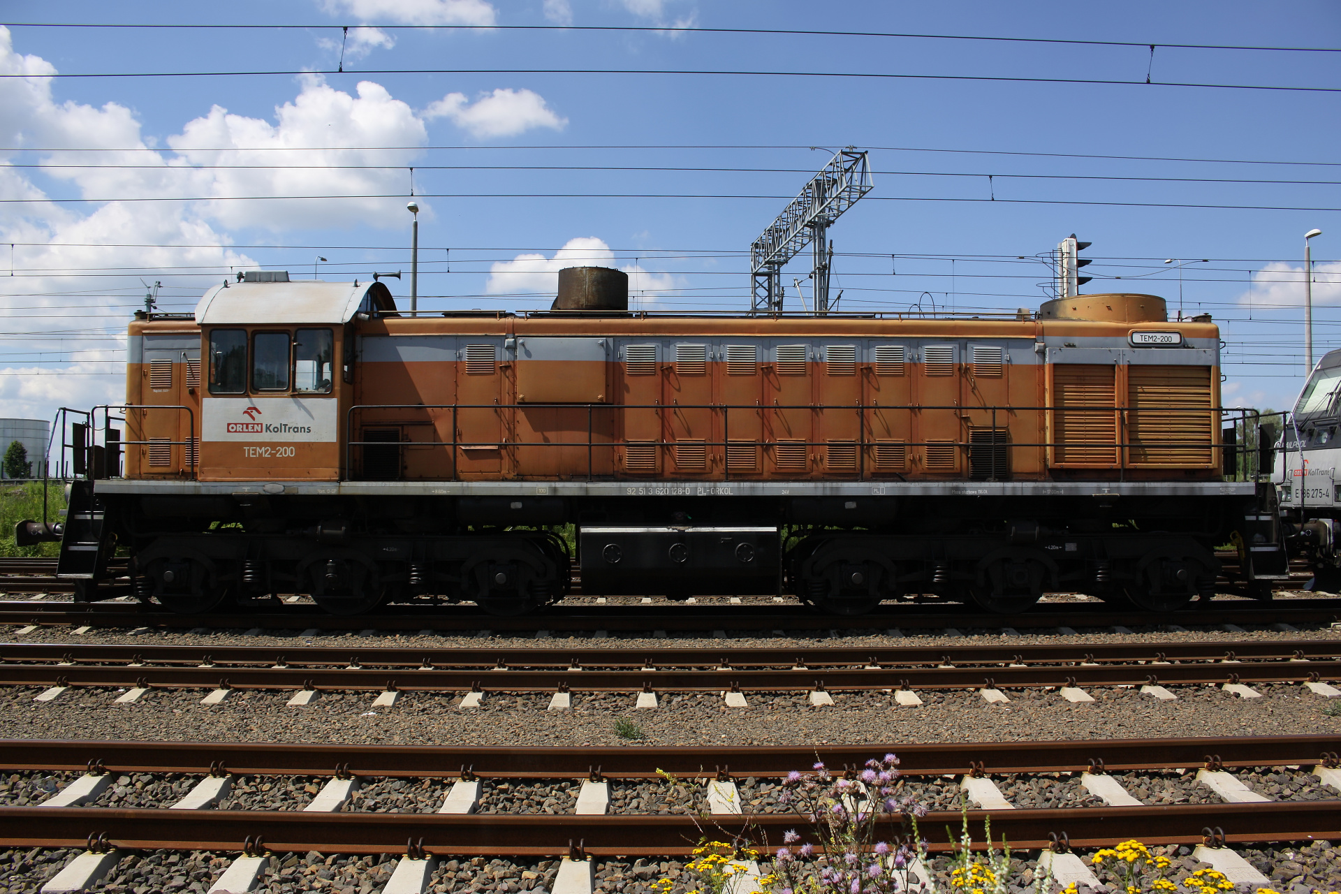 TEM2-200, Orlen KolTrans (Vehicles » Trains and Locomotives » БМЗ/ЛТЗ (BMZ/LTZ) TEM2)
