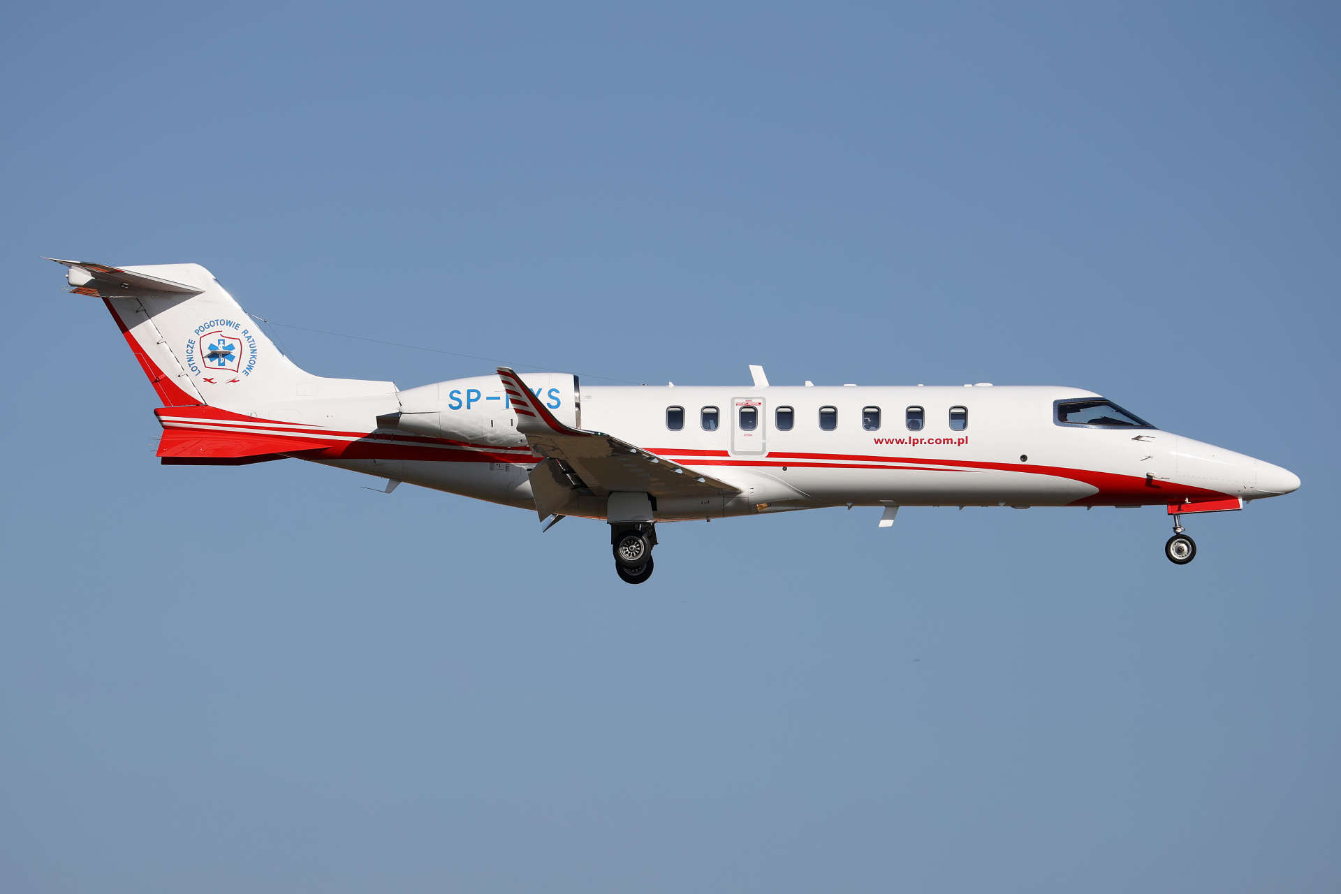 SP-MXS, Polish Medical Air Rescue (Aircraft » EPWA Spotting » Bombardier Learjet 75 Liberty)