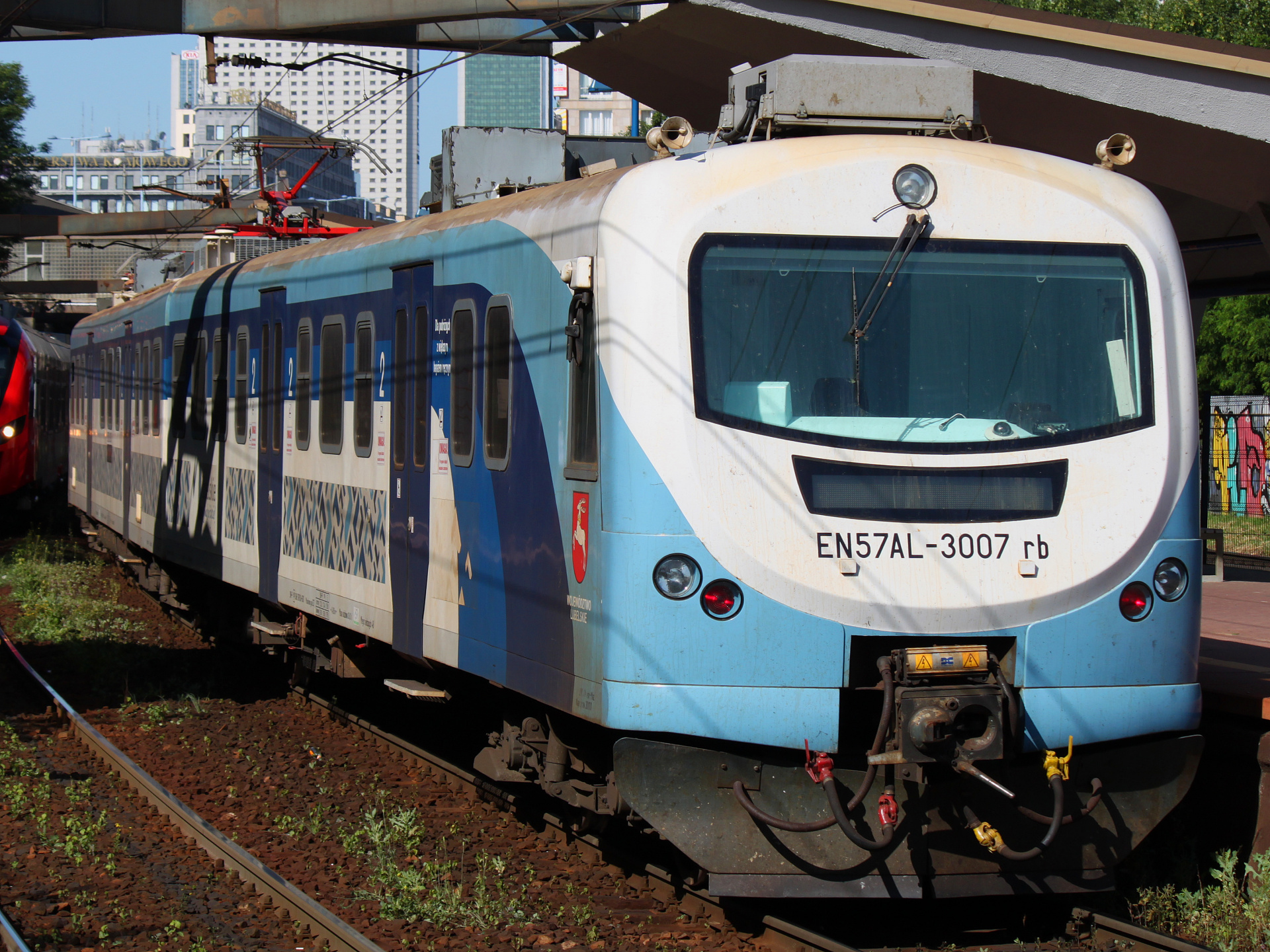 EN57AL-3007 (Pojazdy » Pociągi i lokomotywy » Pafawag 5B/6B EN57 i pochodne)