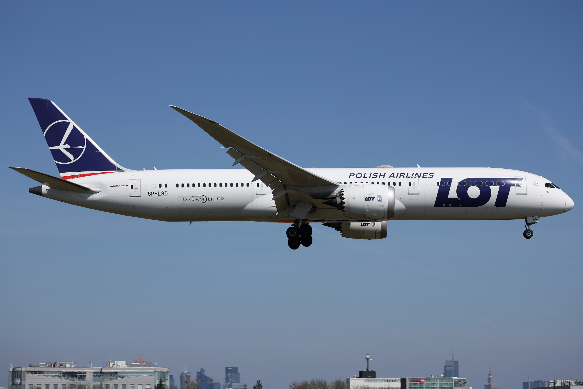 SP-LSD (Aircraft » EPWA Spotting » Boeing 787-9 Dreamliner » LOT Polish Airlines)