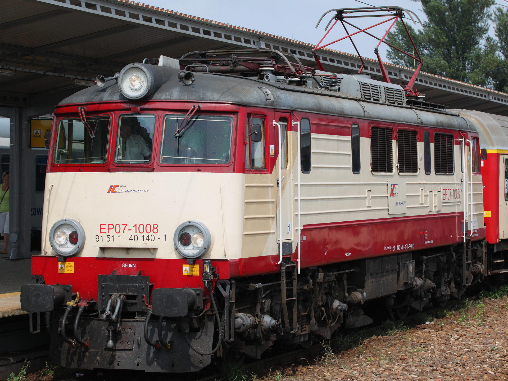 EP07-1008 (malatura PKP Przewozy Regionalne) (Pojazdy » Pociągi i lokomotywy » HCP 303E)