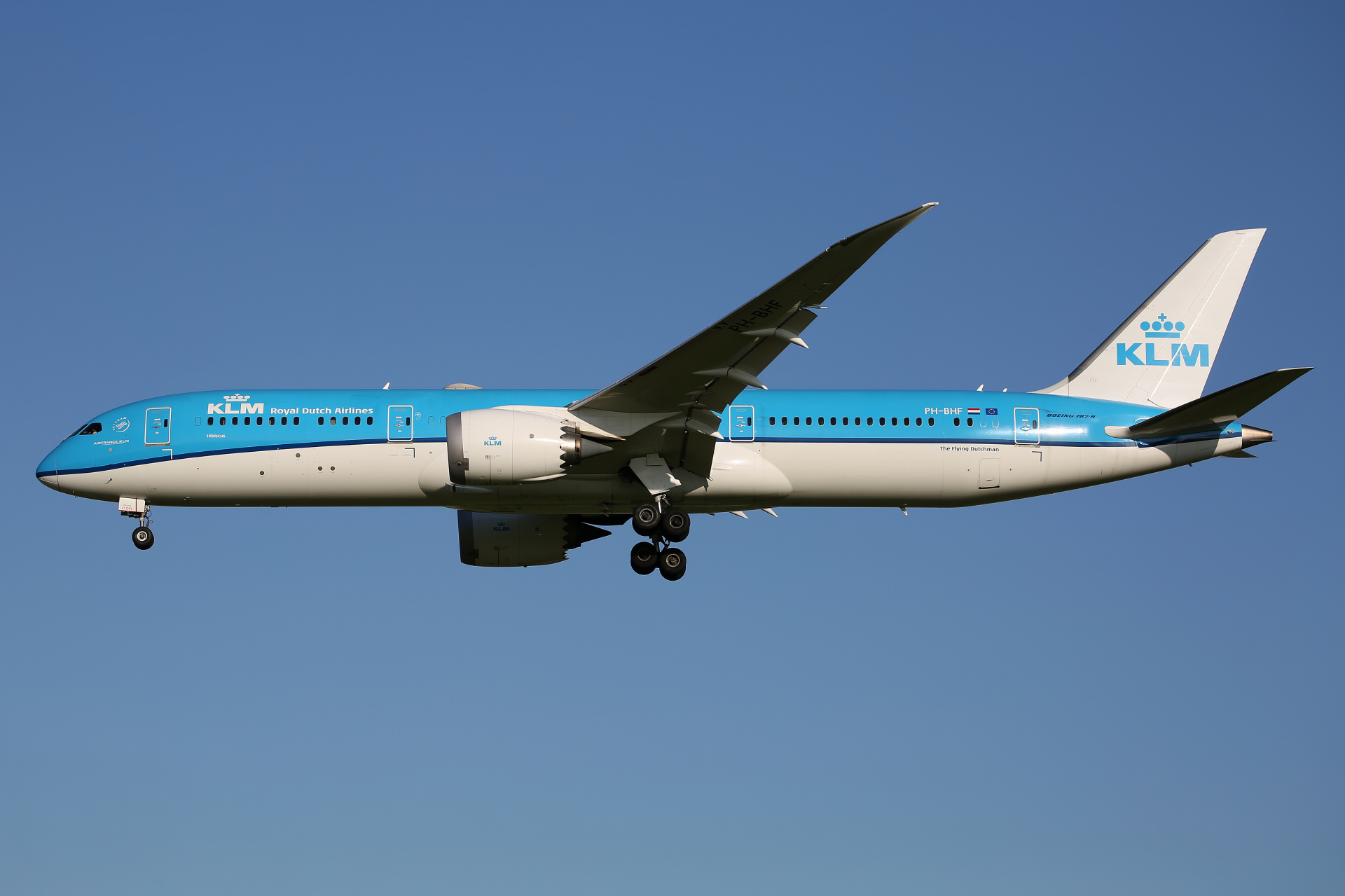 PH-BHF (Aircraft » Schiphol Spotting » Boeing 787-9 Dreamliner » KLM Royal Dutch Airlines)