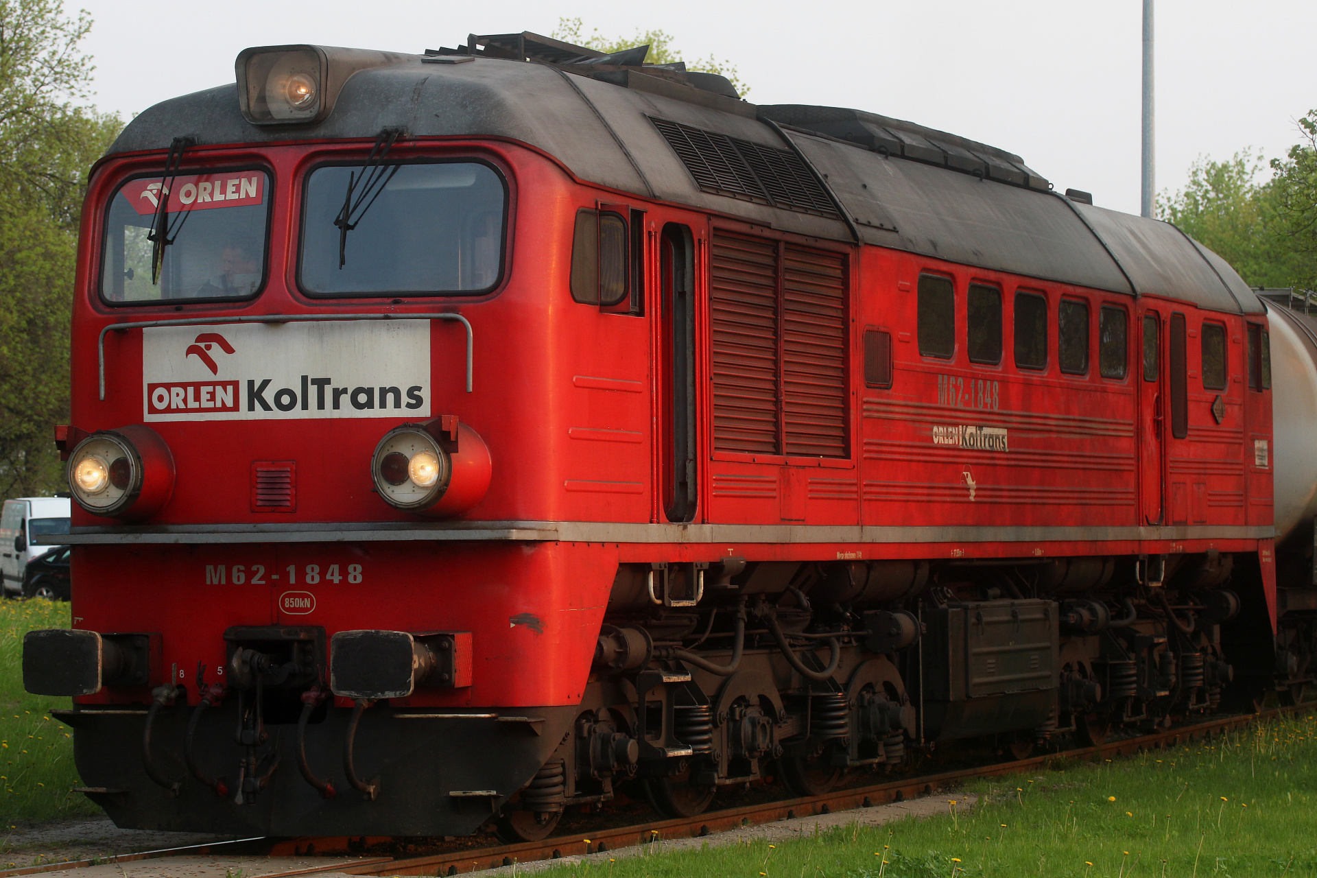 M62-1848, Orlen KolTrans (Vehicles » Trains and Locomotives » ЛТЗ (LTZ) M62)