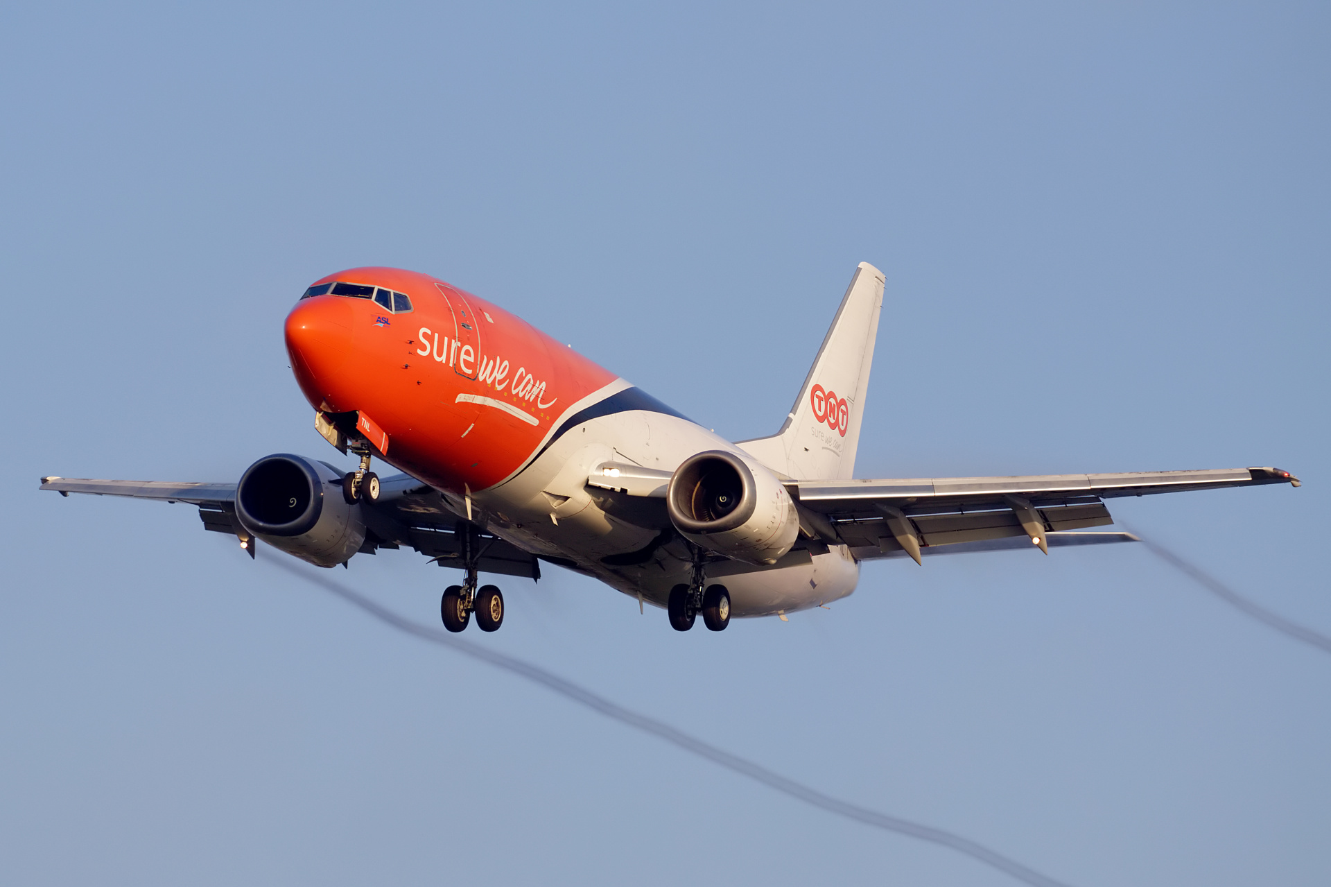 BDSF, OO-TNL (ASL Airlines) (Samoloty » Spotting na EPWA » Boeing 737-300F » TNT Airways)