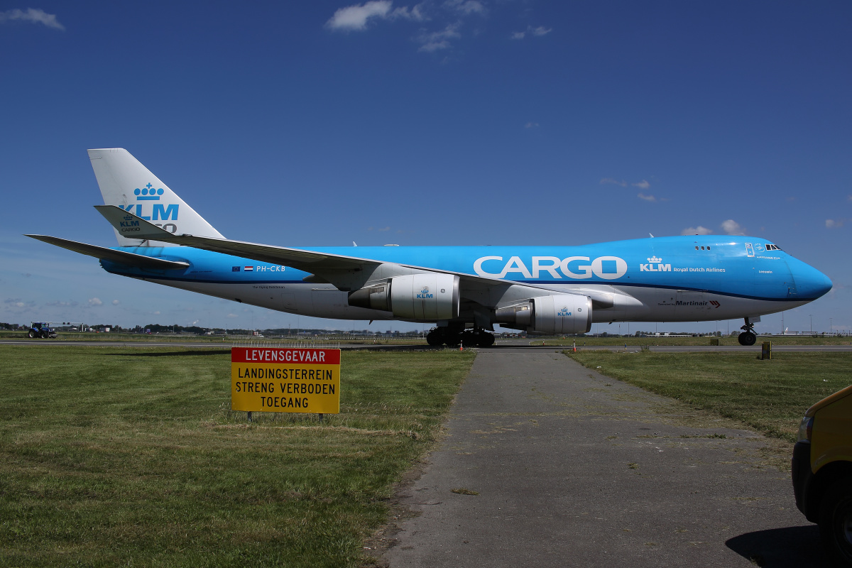 PH-CKB (Martinair) (Samoloty » Spotting na Schiphol » Boeing 747-400F » KLM Cargo)