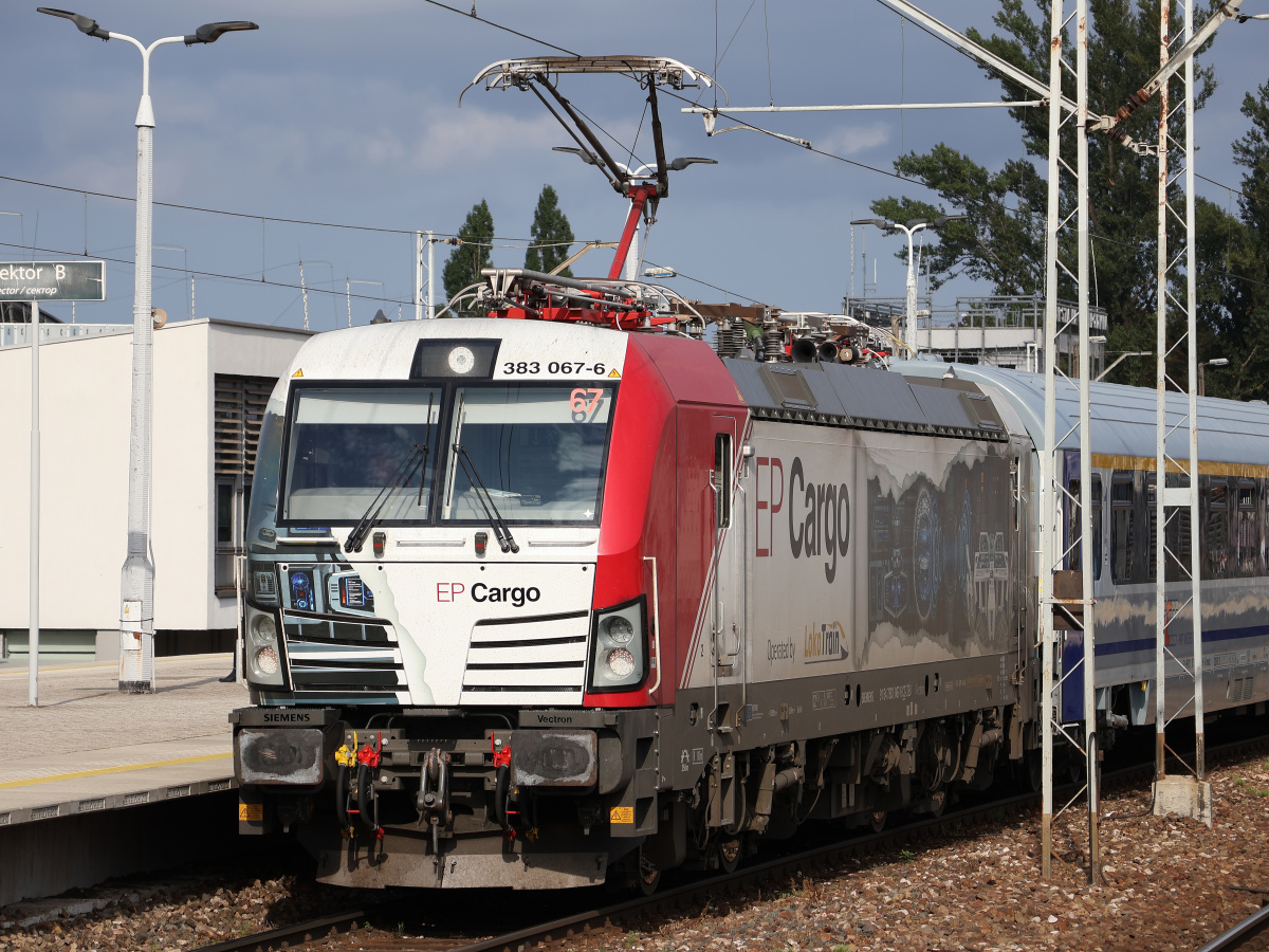 X4-E-Loco-AB Vectron MS 383 067 (Pojazdy » Pociągi i lokomotywy » Siemens Vectron)