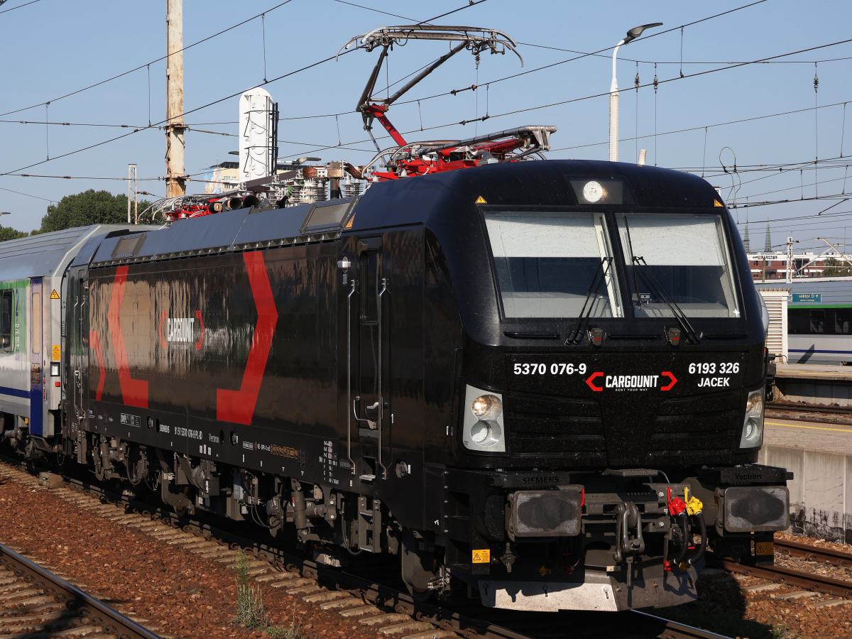 X4-E-Loco-AB Vectron MS 6193 326 "Jacek" (Pojazdy » Pociągi i lokomotywy » Siemens Vectron)