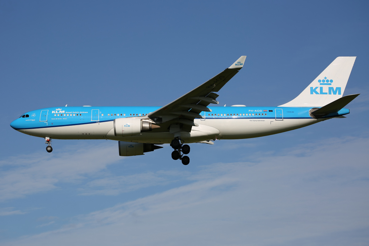 PH-AOD (Samoloty » Spotting na Schiphol » Airbus A330-200 » KLM Royal Dutch Airlines)
