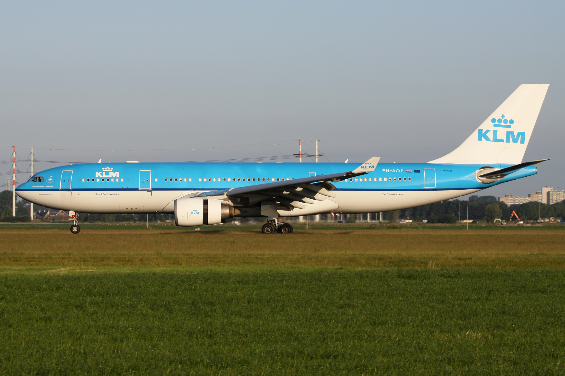 PH-AOF (Samoloty » Spotting na Schiphol » Airbus A330-200 » KLM Royal Dutch Airlines)