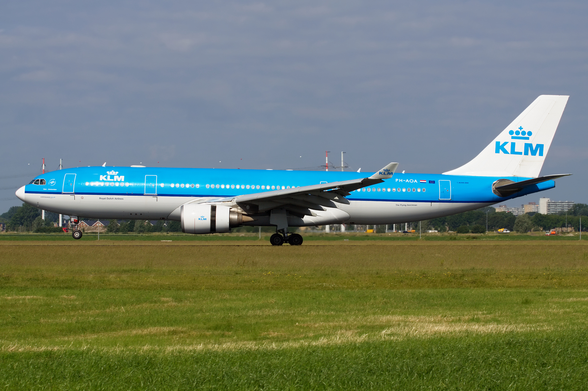 PH-AOA (Samoloty » Spotting na Schiphol » Airbus A330-200 » KLM Royal Dutch Airlines)