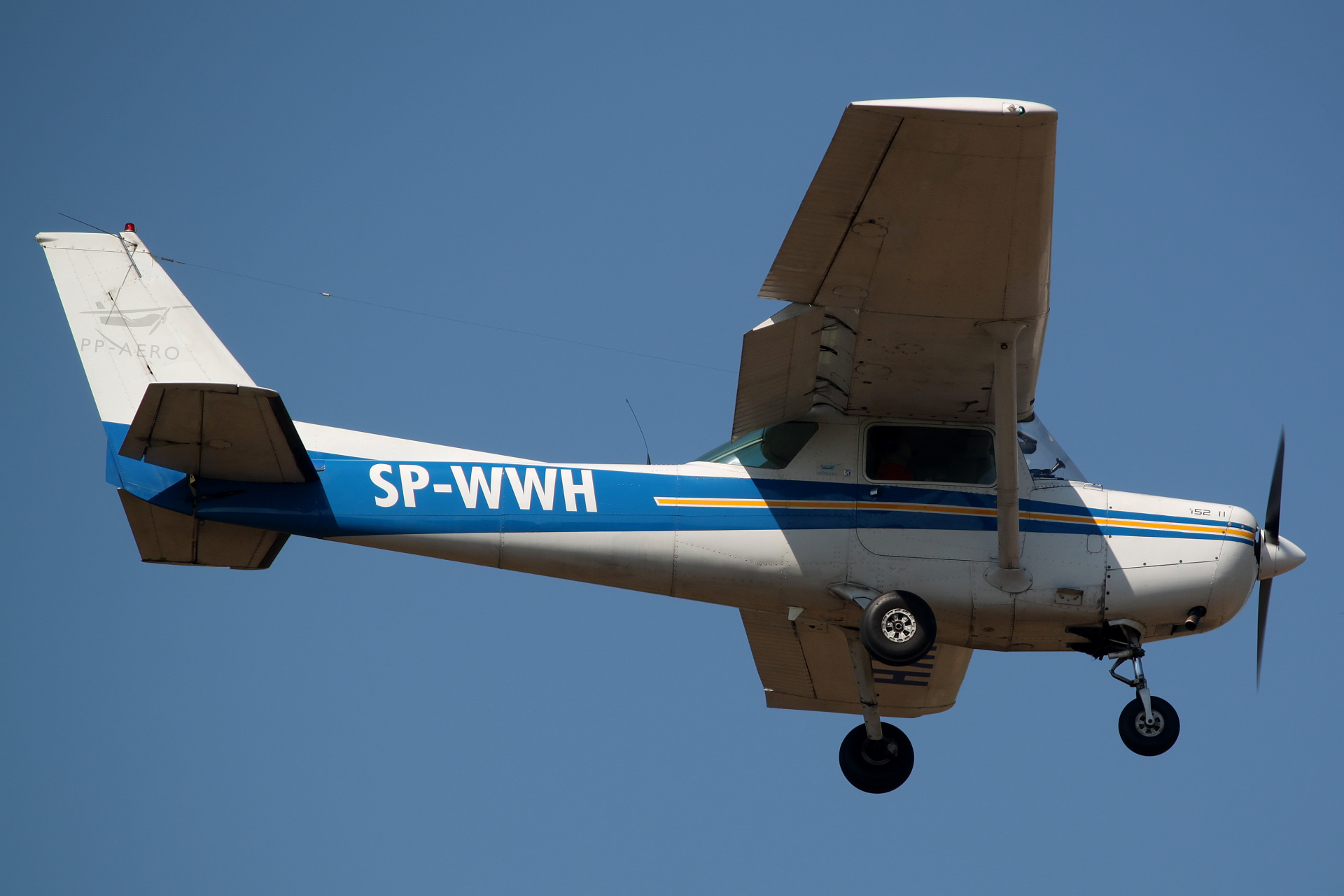 Cessna 152, SP-WWH, PP Aero (Samoloty » Warszawa Babice (EPBC))