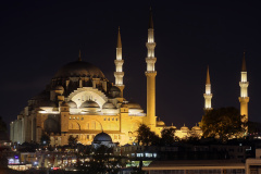 Süleymaniye Mosque from Galata Bridge